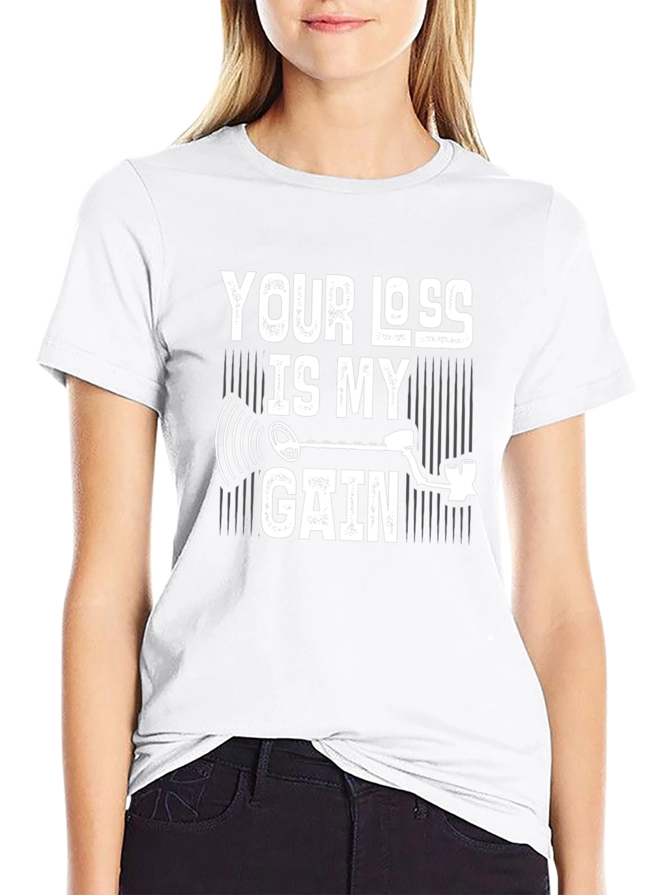 Your Loss Is My Gain Metal Detecting T-Shirt