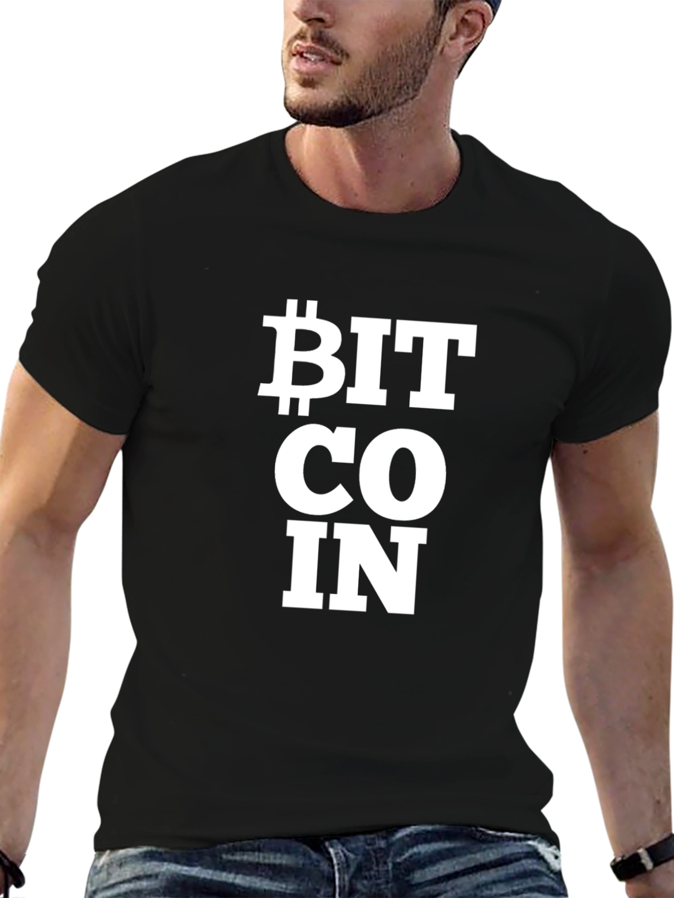 Bitcoin Graphic Tee - Crypto Fan Apparel