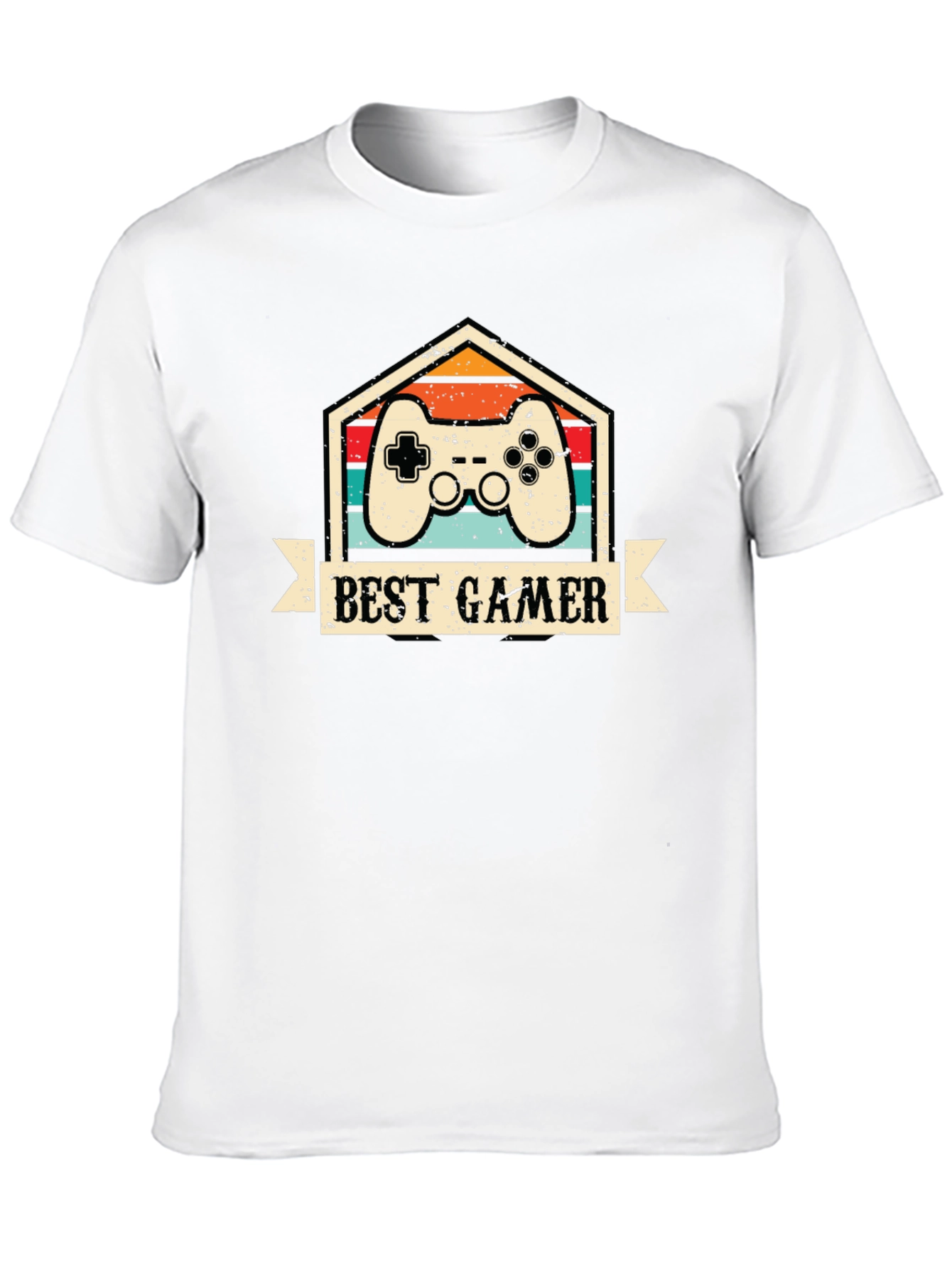 Best Gamer Retro T-Shirt - Gaming Apparel