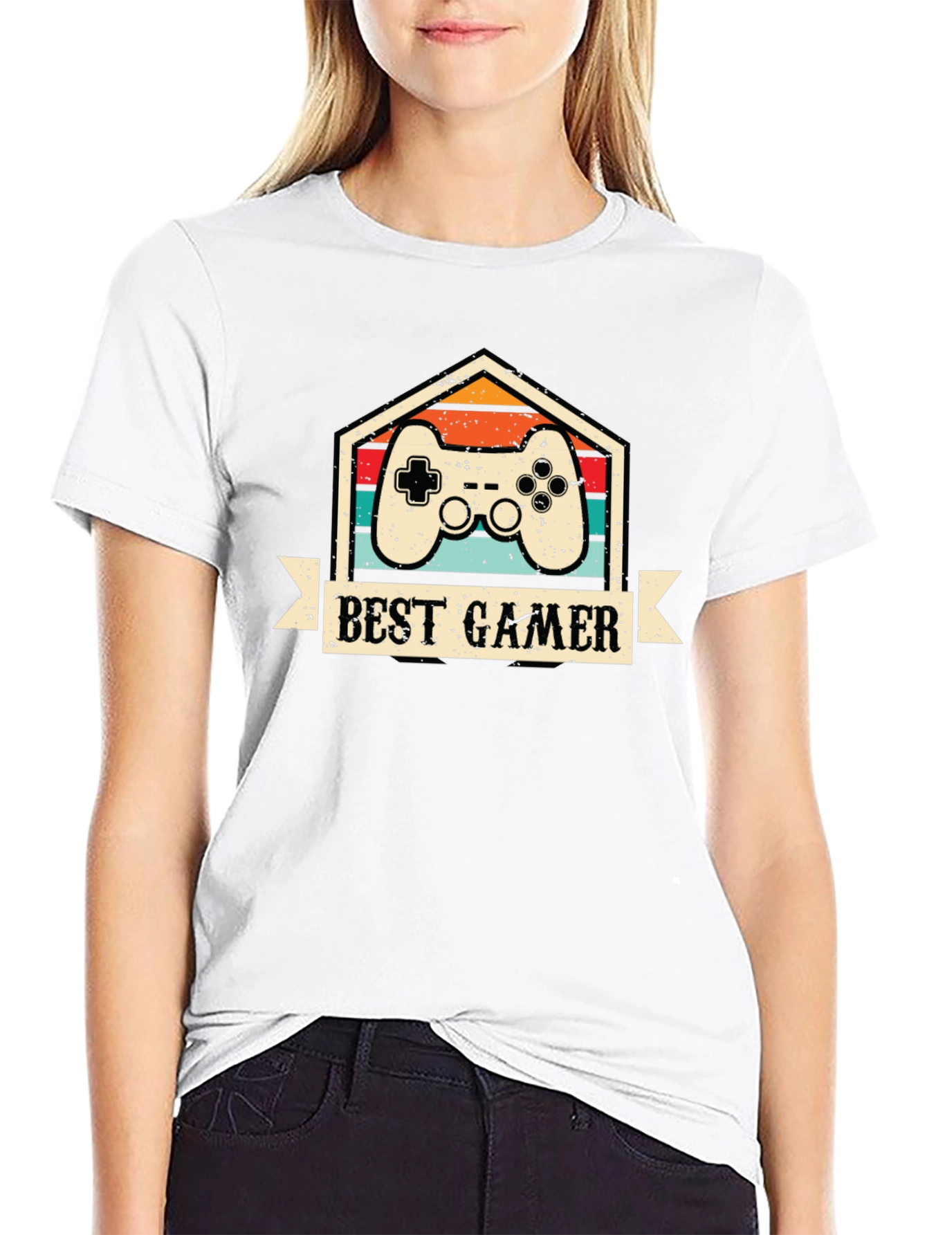 Best Gamer Retro T-Shirt - Gaming Apparel