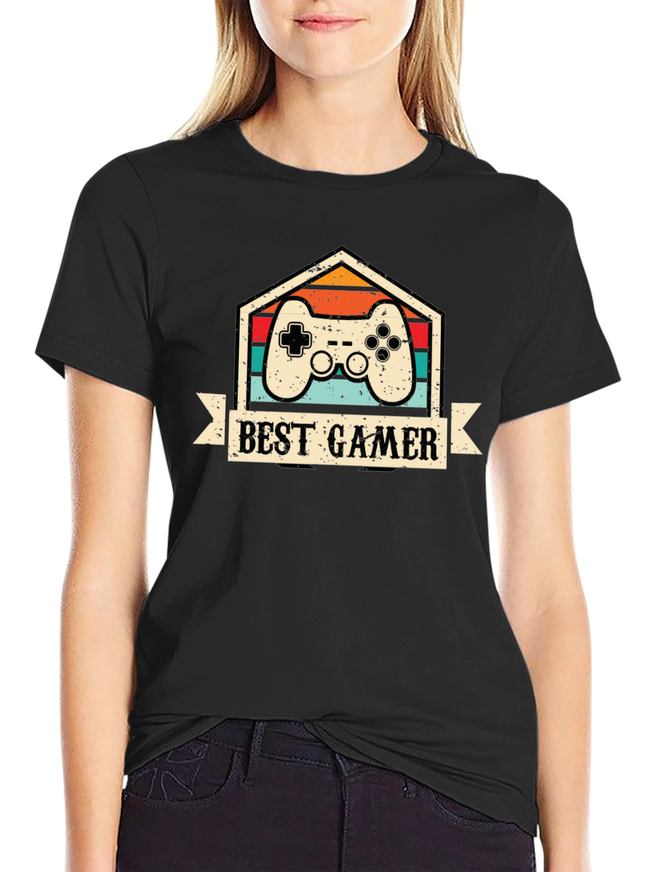 Best Gamer Retro T-Shirt - Gaming Apparel