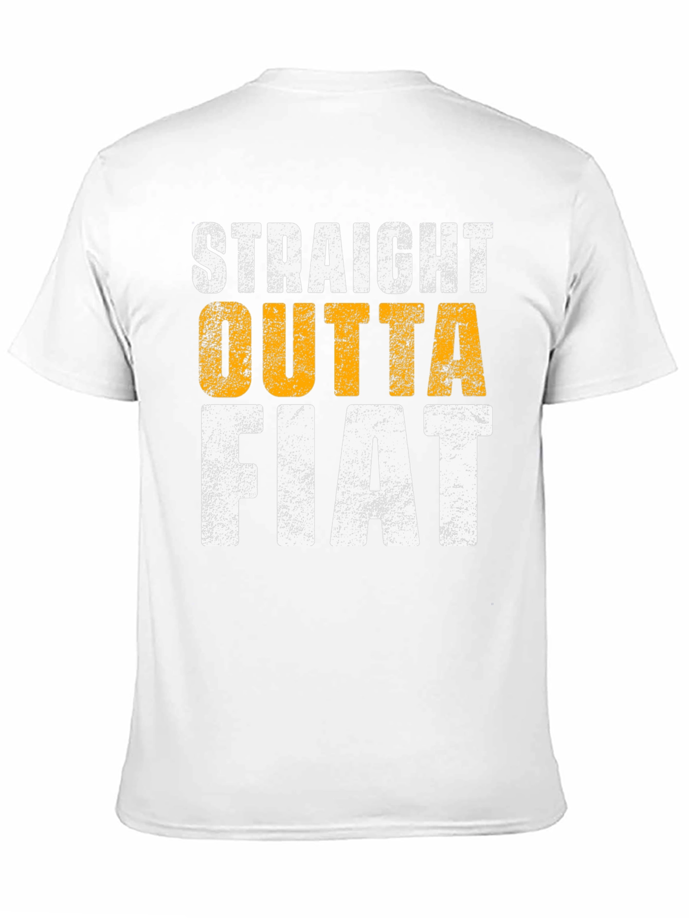 Straight Outta Fiat Black Graphic Tee
