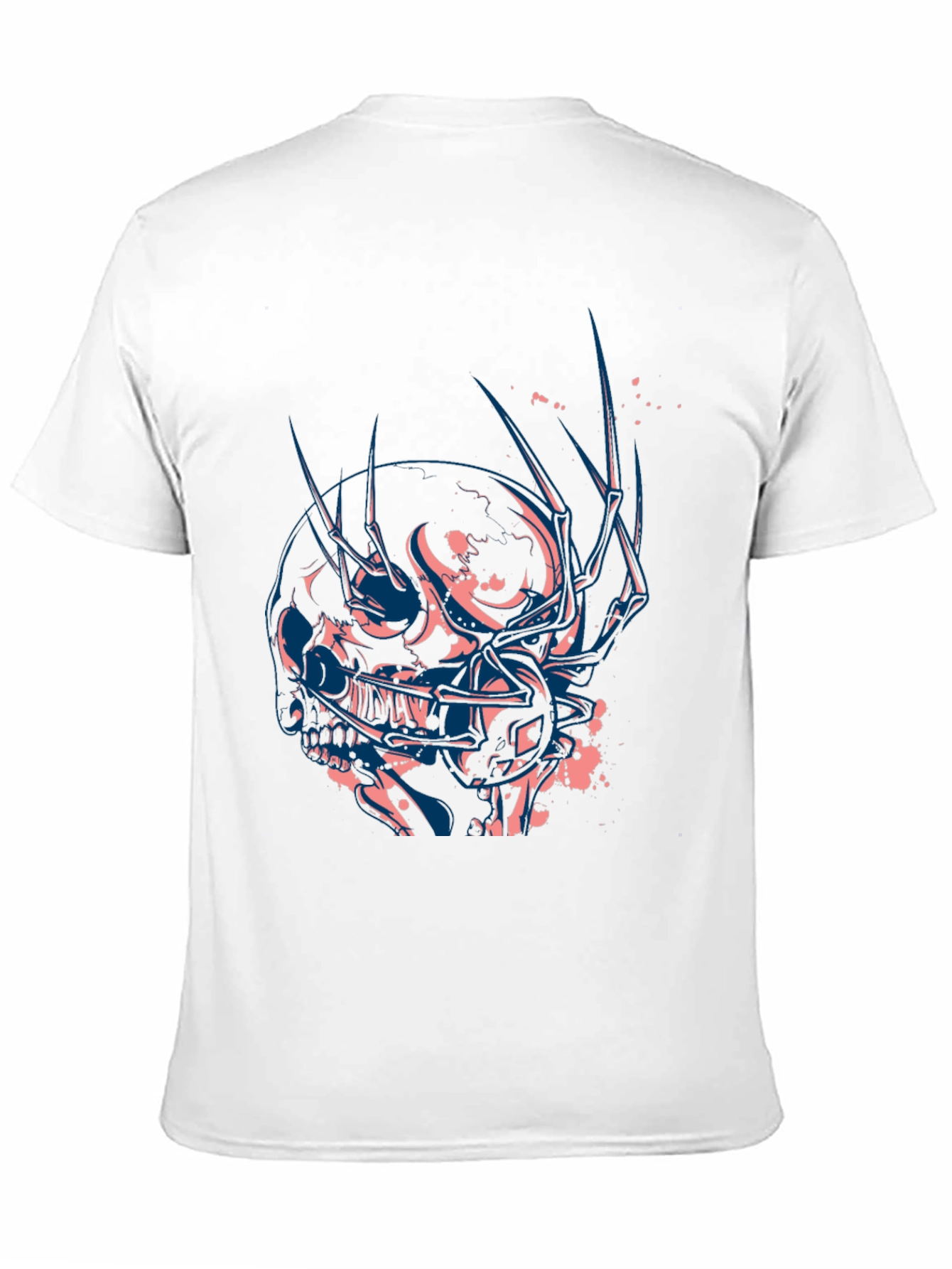 Skull Graphic Tee - Edgy Black T-Shirt