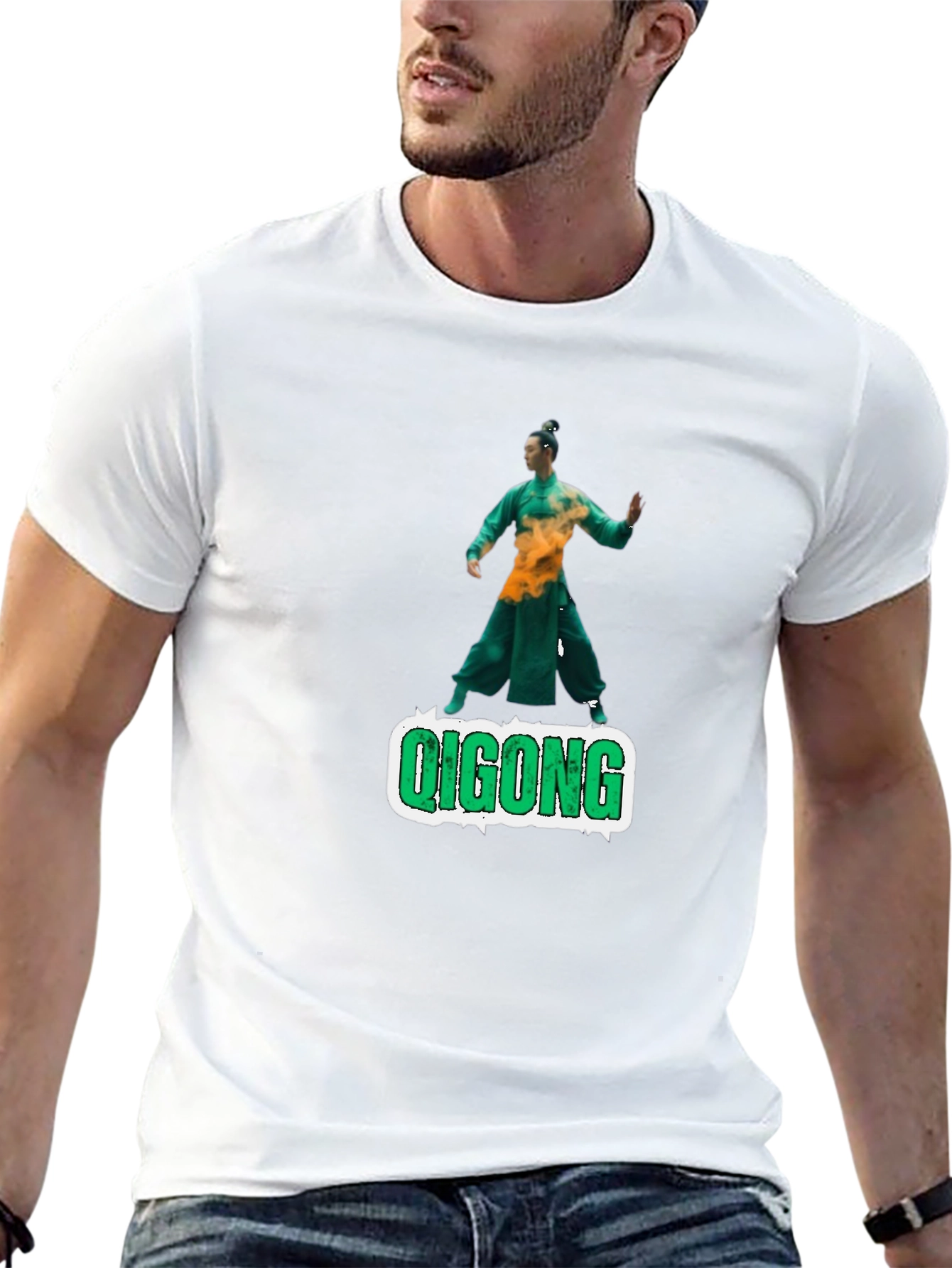 Qigong Graphic T-Shirt - Martial Arts Inspired