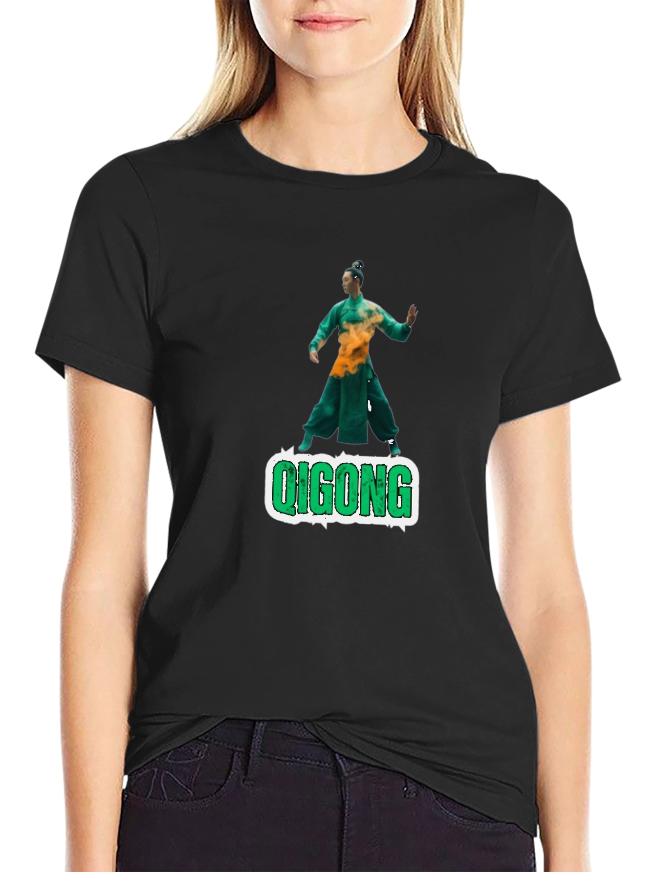 Qigong Graphic T-Shirt - Martial Arts Inspired