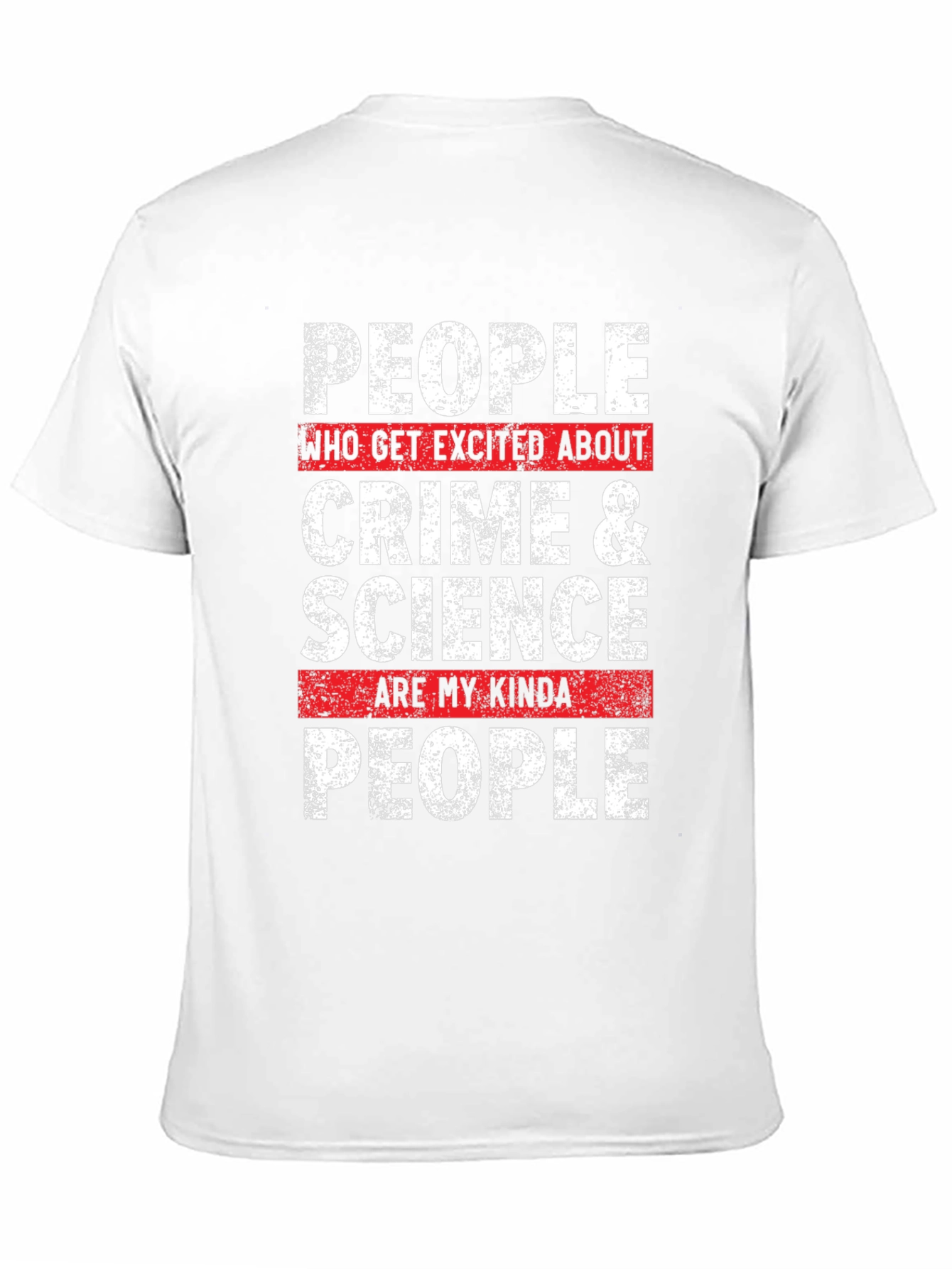 Crime & Science People T-Shirt