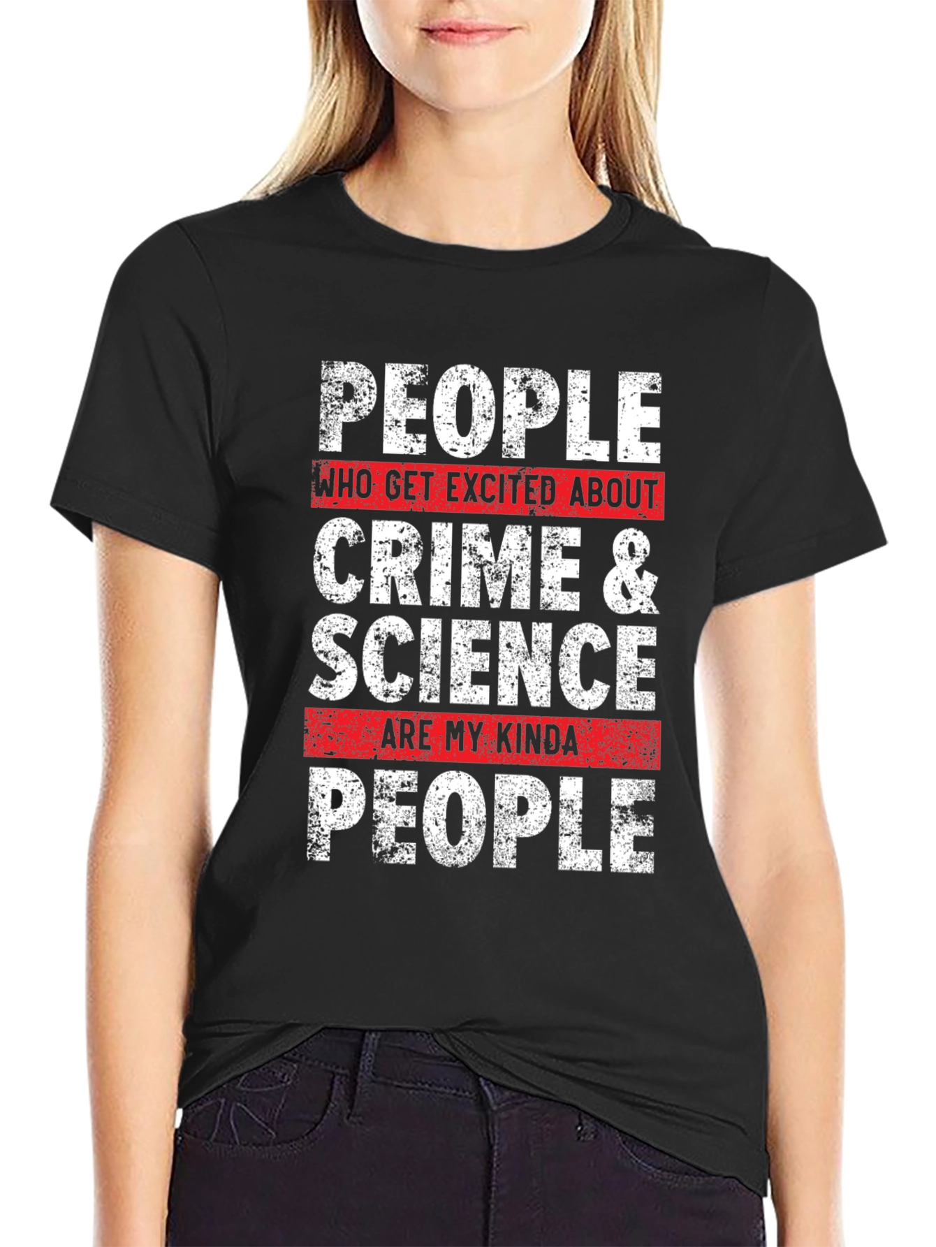 Crime & Science People T-Shirt