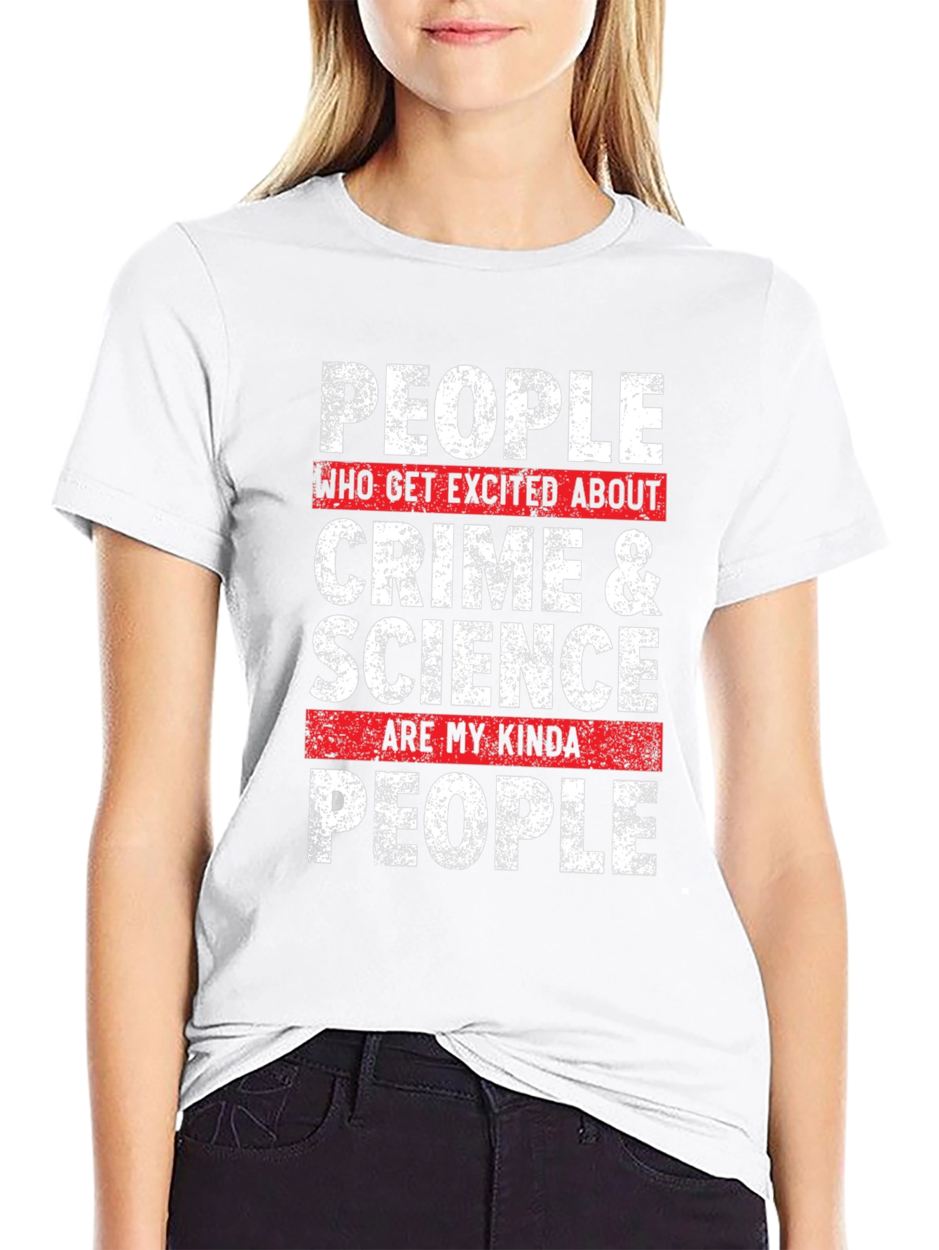 Crime & Science People T-Shirt