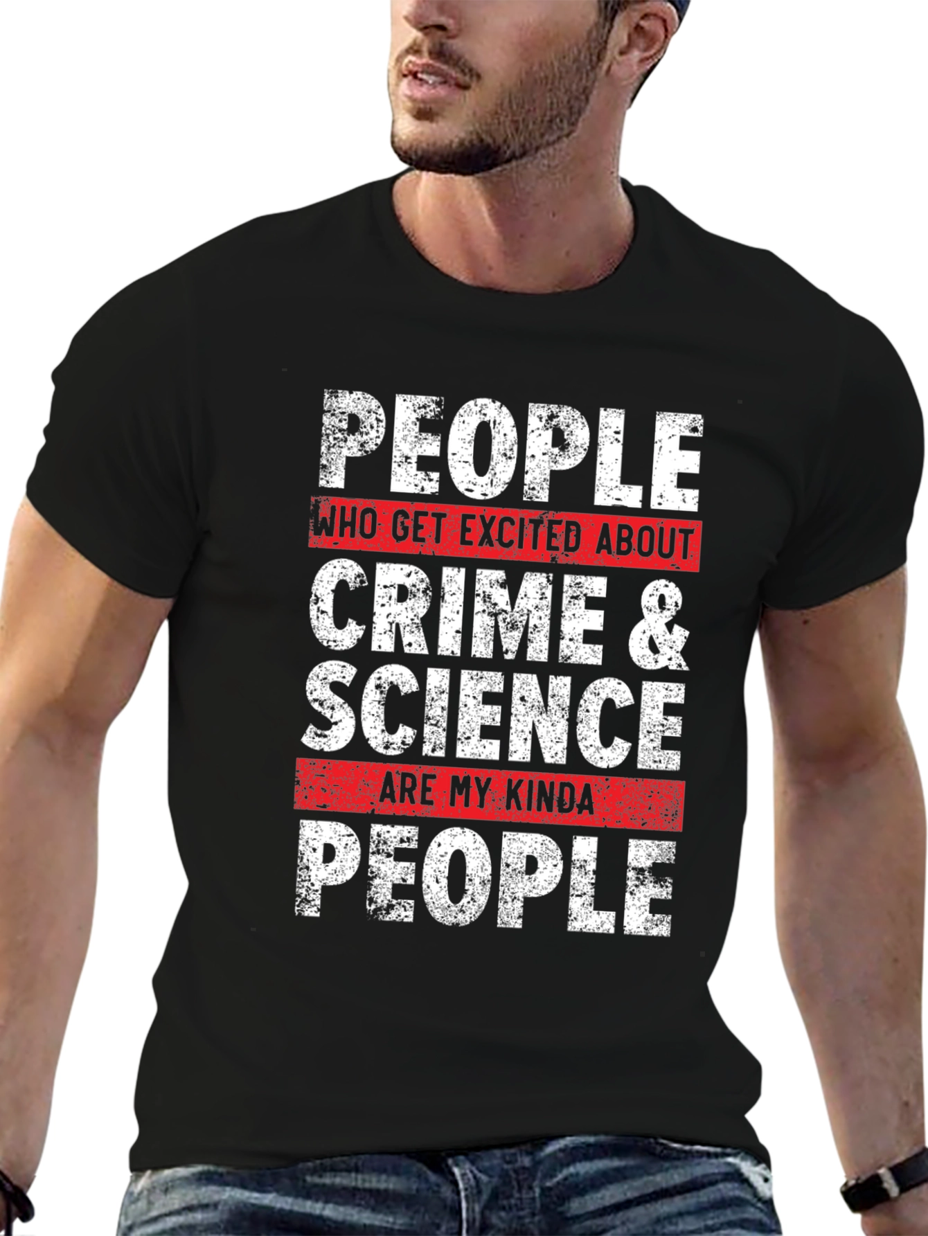 Crime & Science People T-Shirt