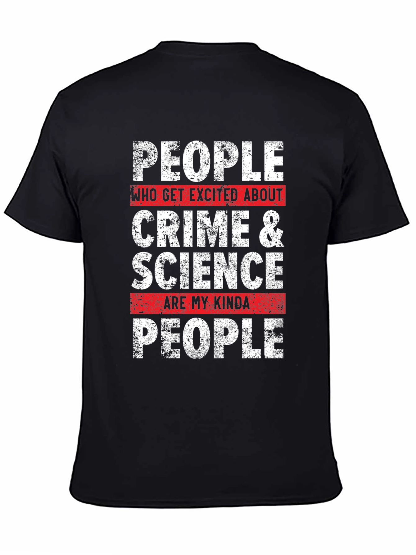 Crime & Science People T-Shirt