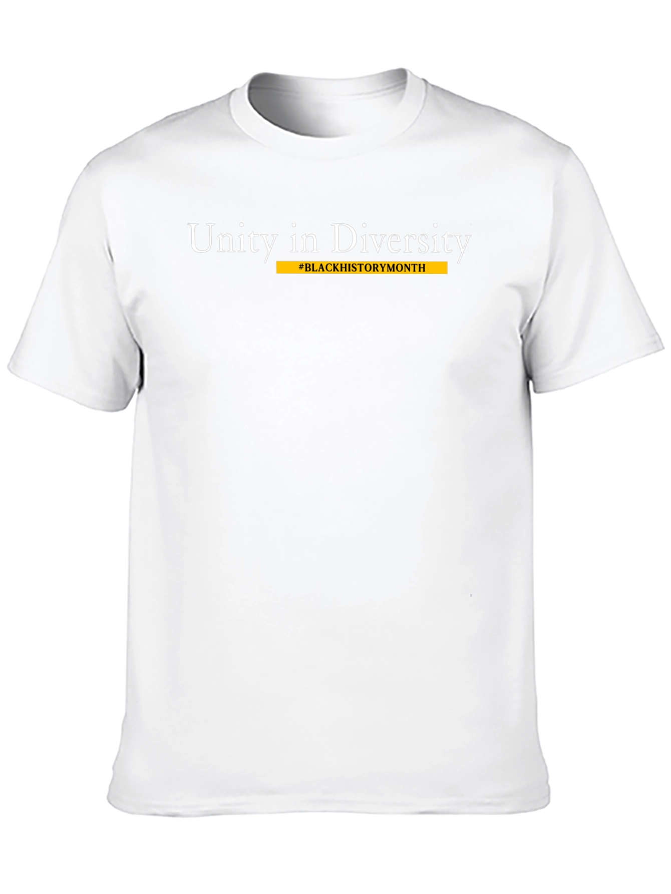 Unity in Diversity Black History Month T-Shirt