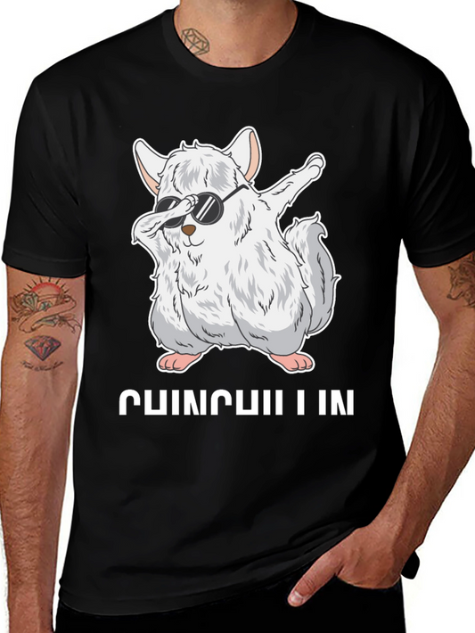 Chinchilla Dabbing T-Shirt - Funny Animal Tee