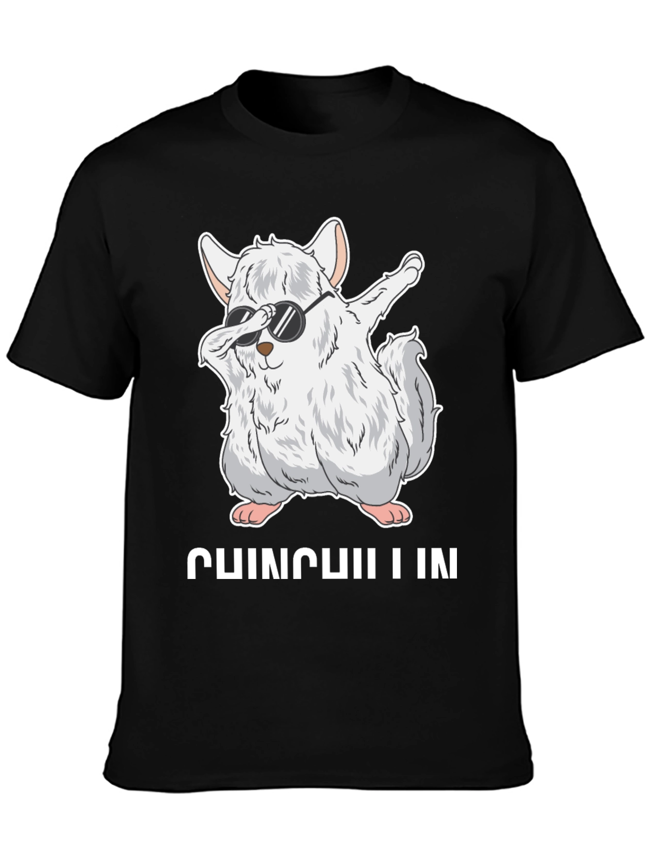 Chinchilla Dabbing T-Shirt - Funny Animal Tee