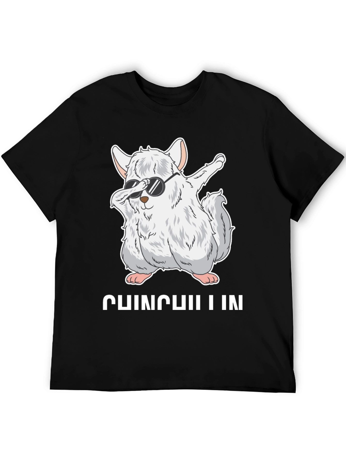 Chinchilla Dabbing T-Shirt - Funny Animal Tee