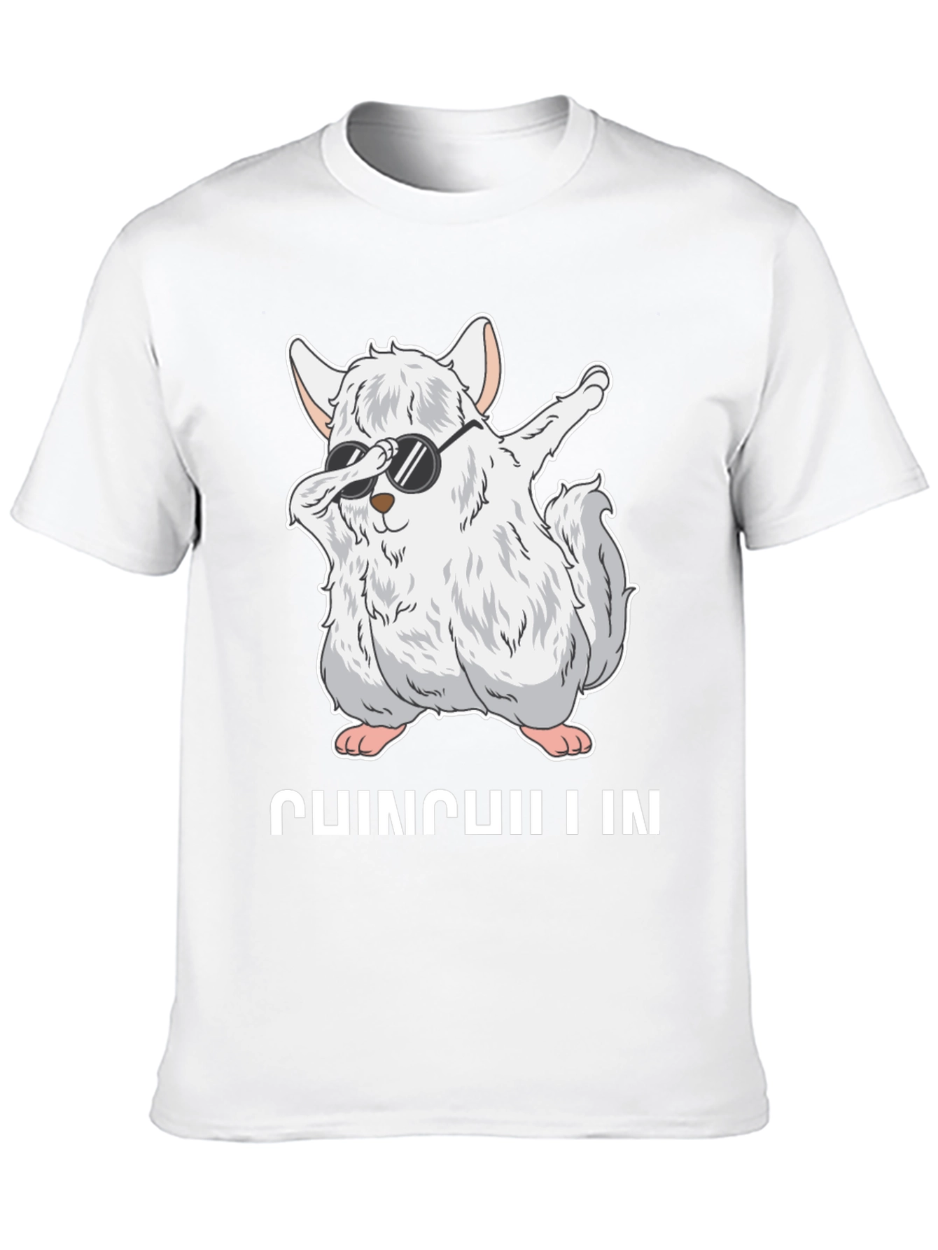Chinchilla Dabbing T-Shirt - Funny Animal Tee