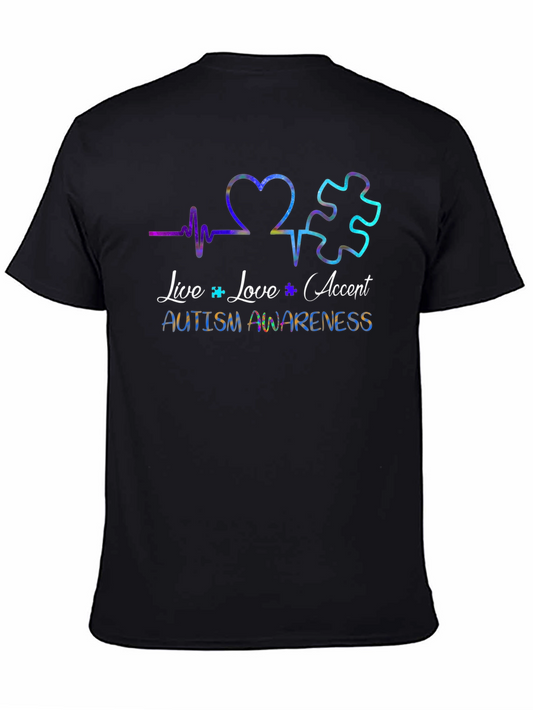 Autism Awareness Heartbeat T-Shirt