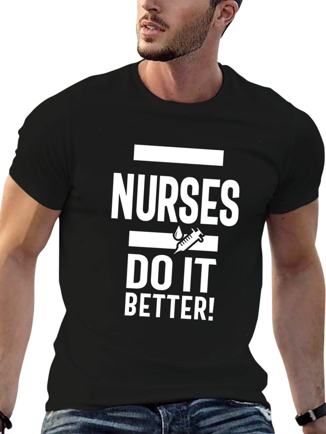 Nurses Do It Better T-Shirt Funny Nurse Gift
