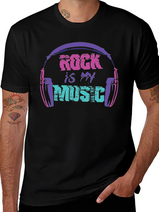 Rock is My Music Graphic Tee
