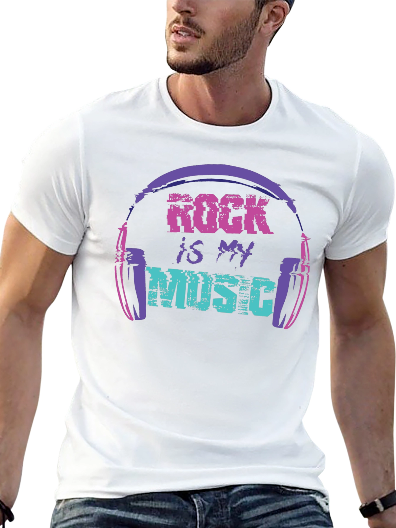 Rock is My Music Graphic Tee