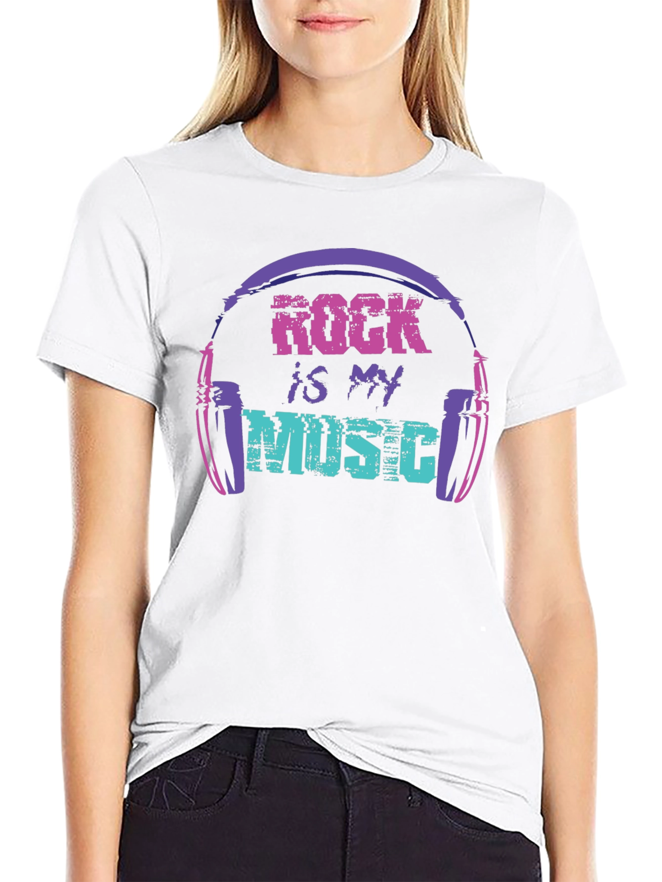 Rock is My Music Graphic Tee