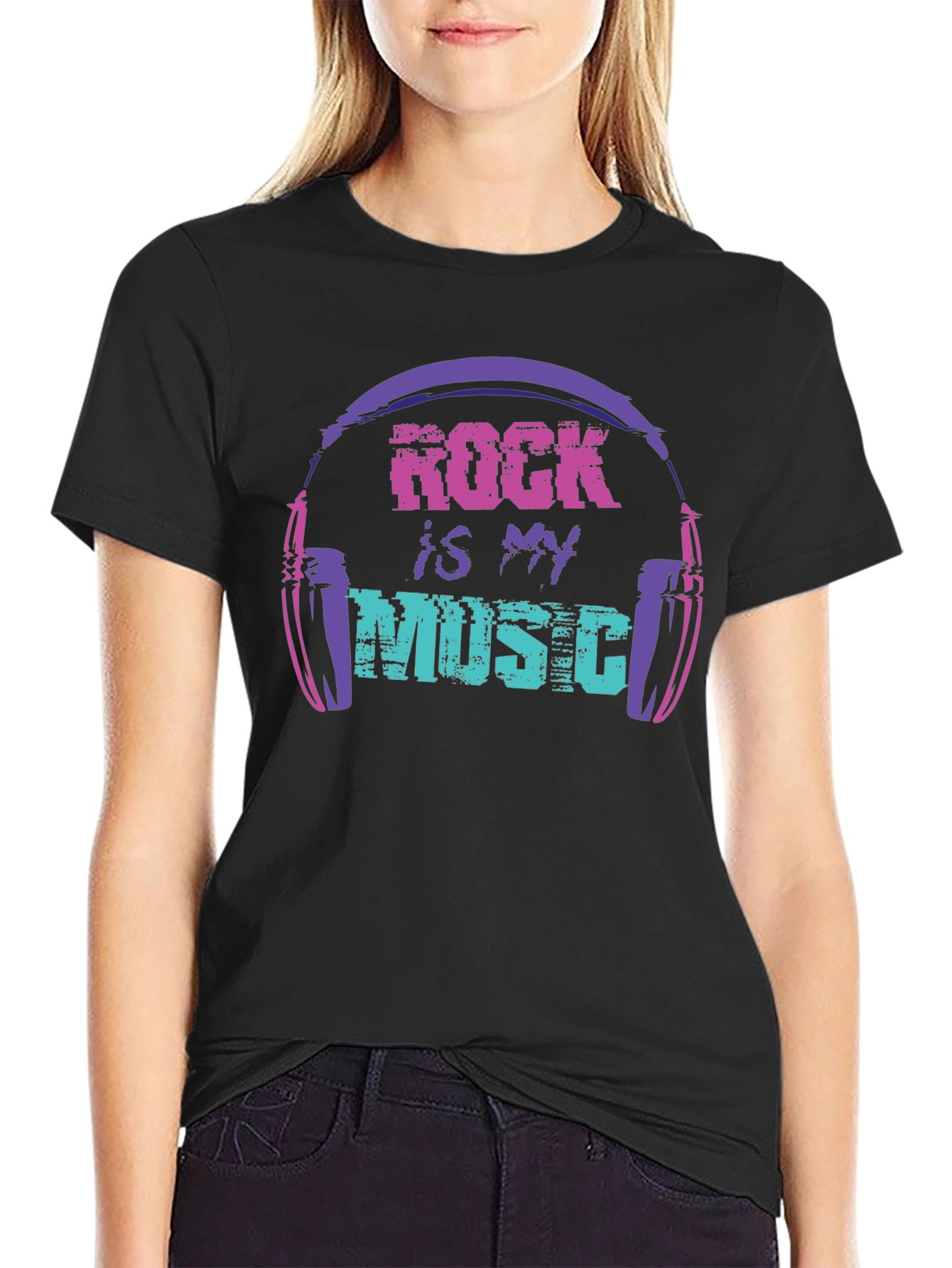 Rock is My Music Graphic Tee