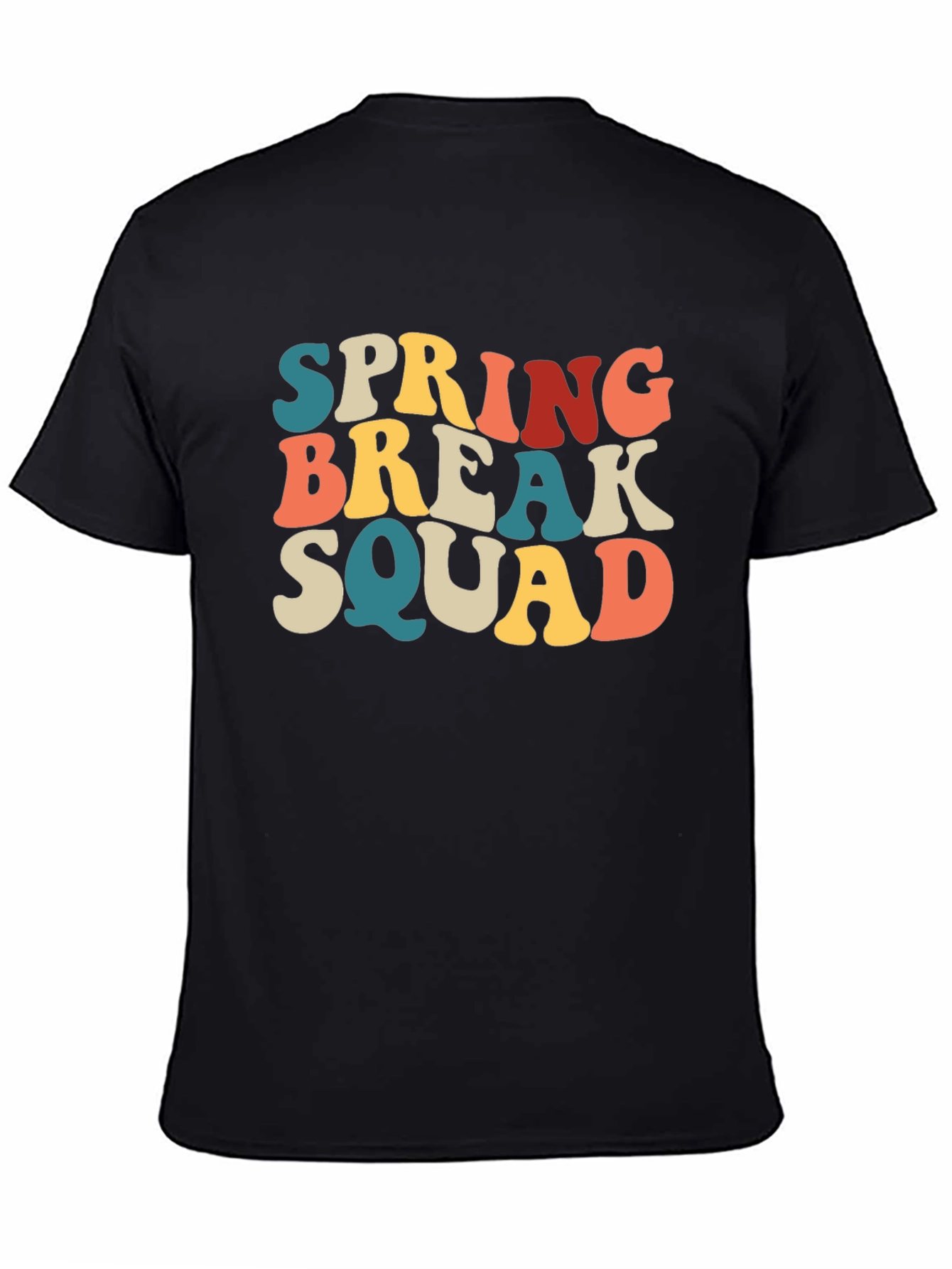 Spring Break Squad Graphic T-Shirt - Retro Style