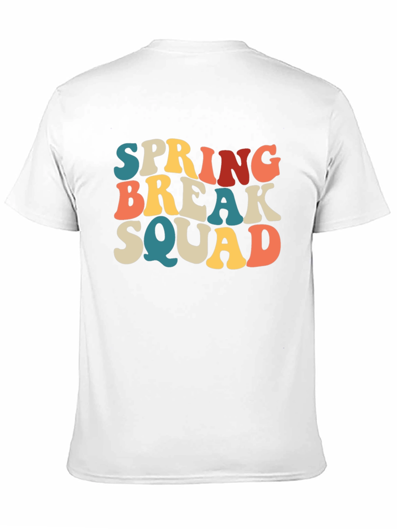 Spring Break Squad Graphic T-Shirt - Retro Style