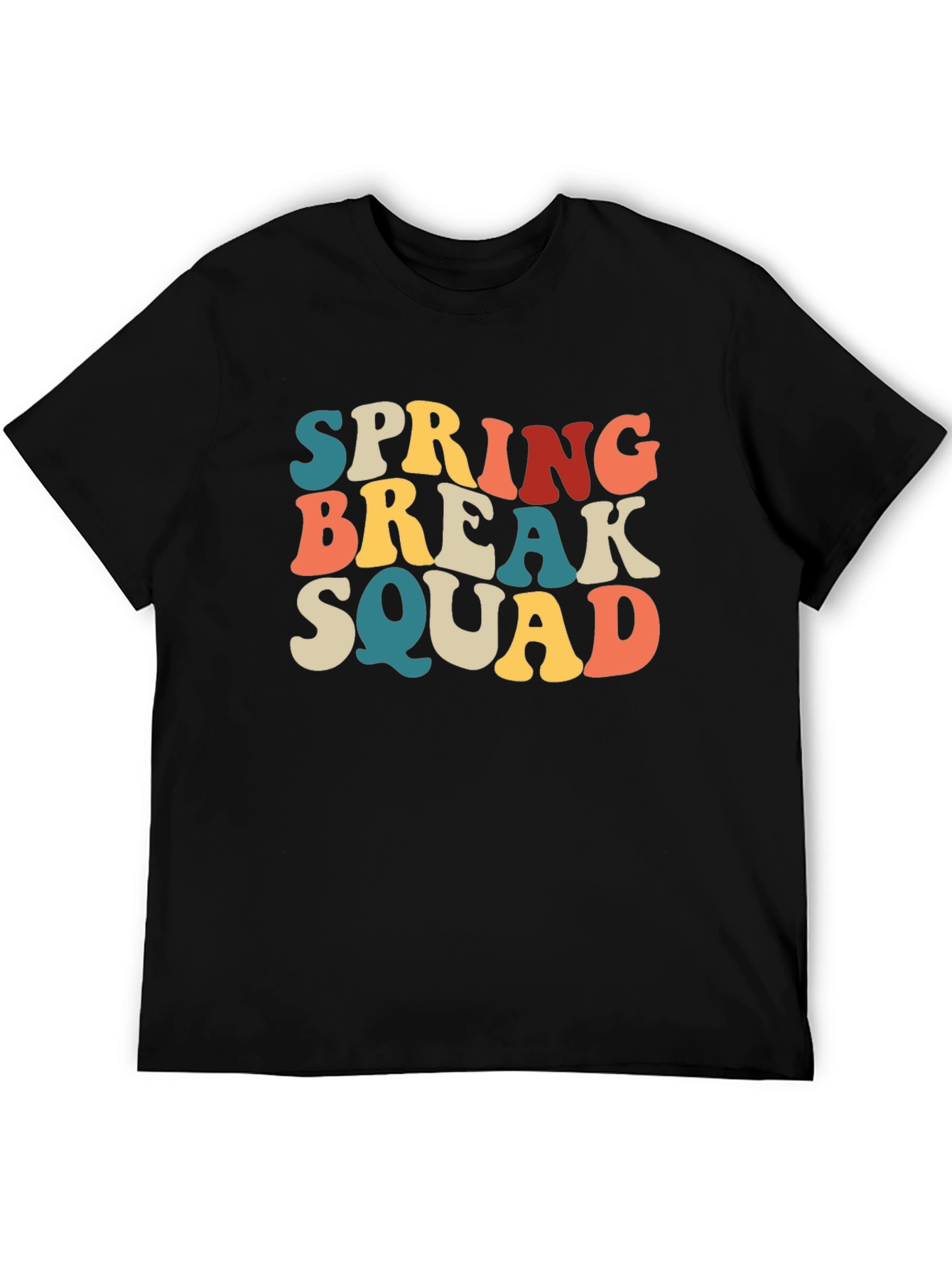 Spring Break Squad Graphic T-Shirt - Retro Style