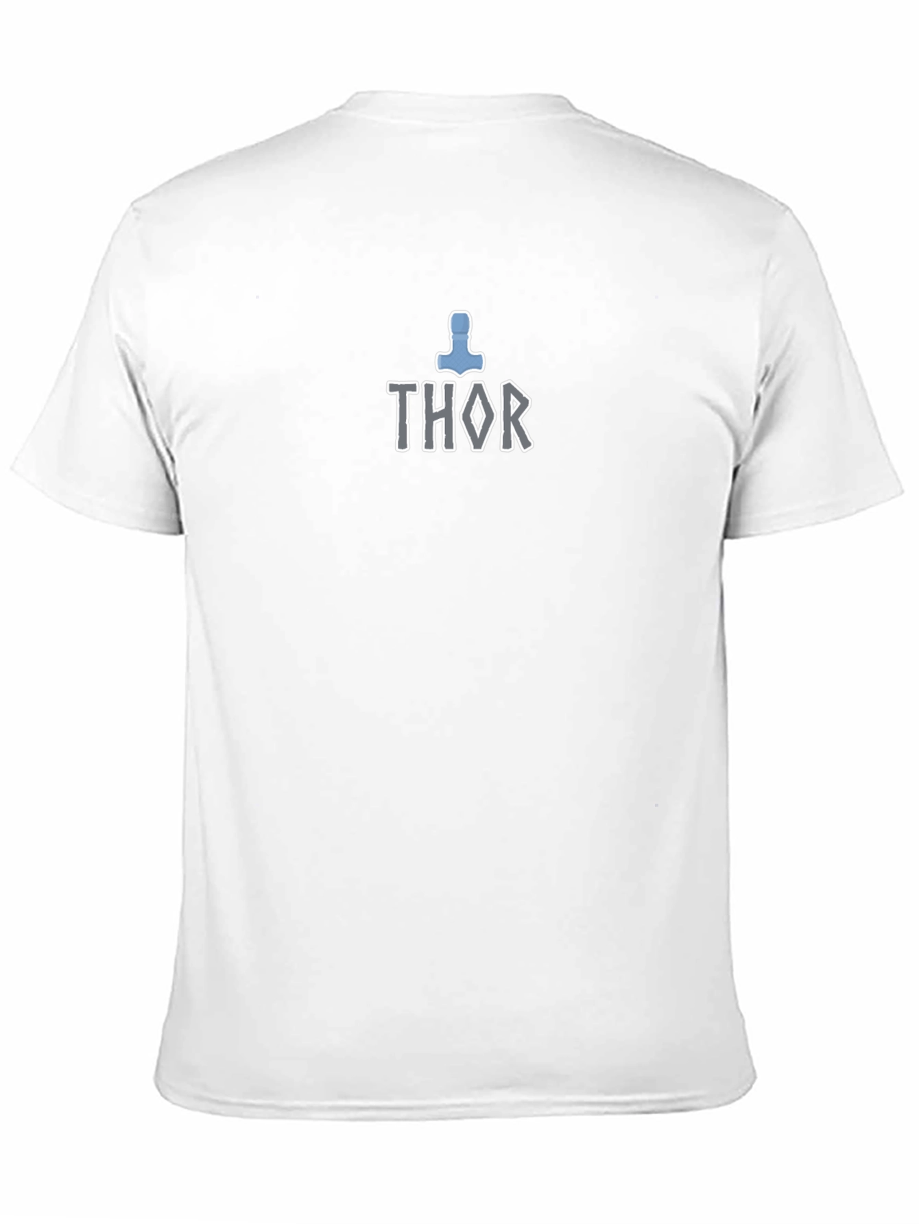 Thor Hammer T-Shirt - Black Cotton Blend