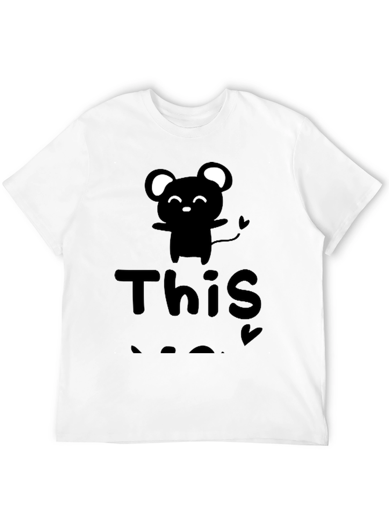 Cute Mouse Lover T-Shirt - This is My Human