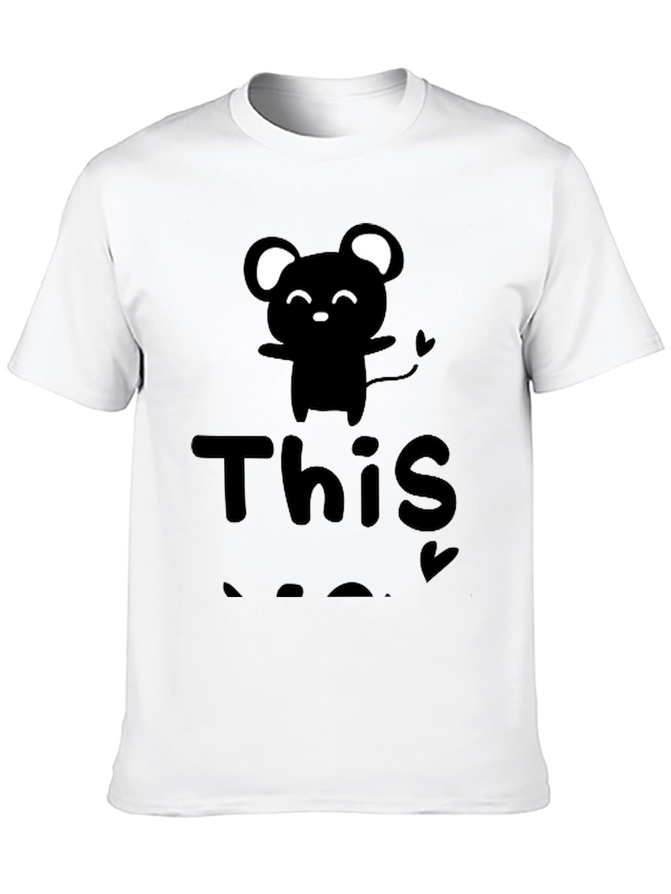 Cute Mouse Lover T-Shirt - This is My Human