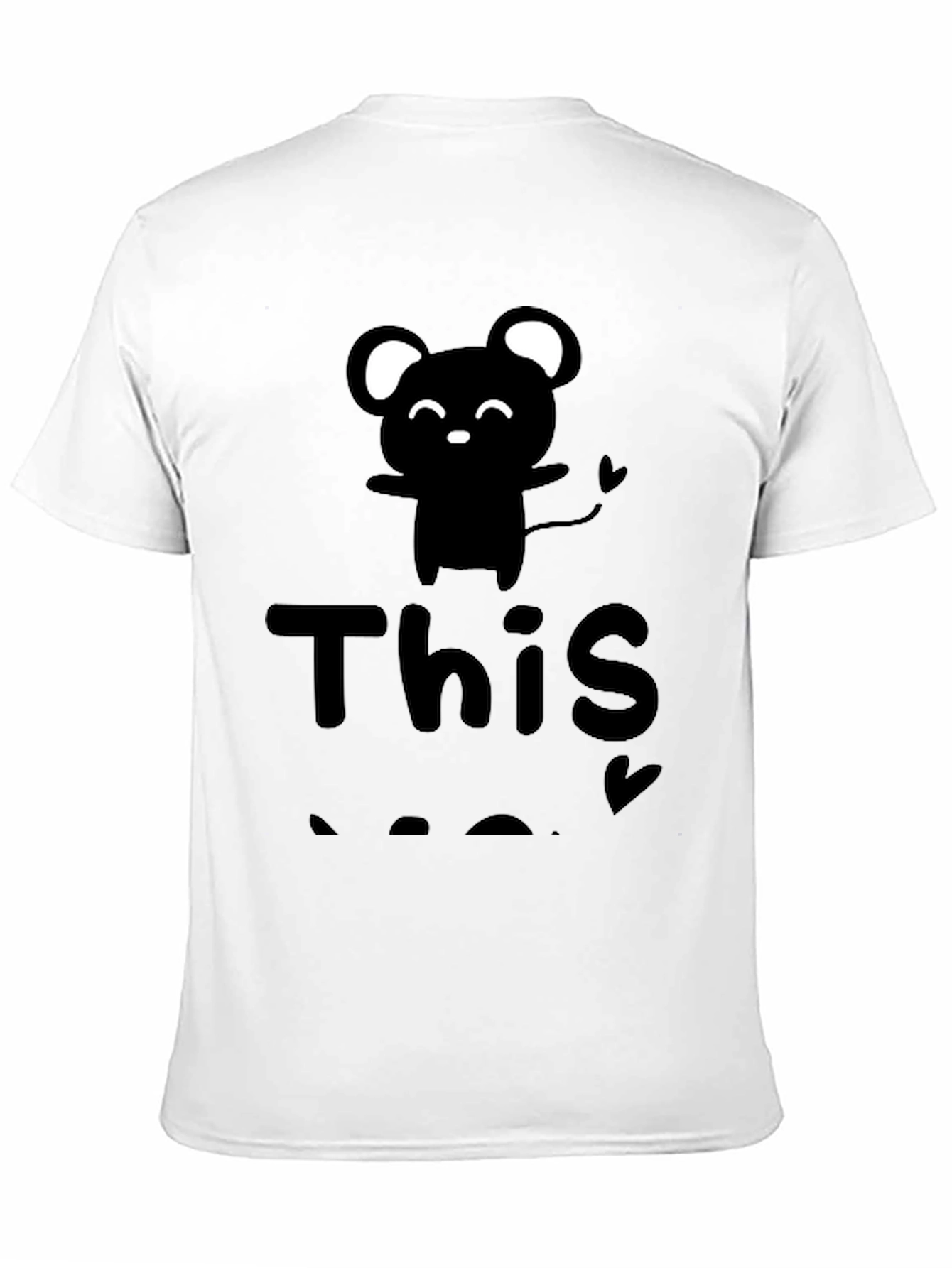 Cute Mouse Lover T-Shirt - This is My Human
