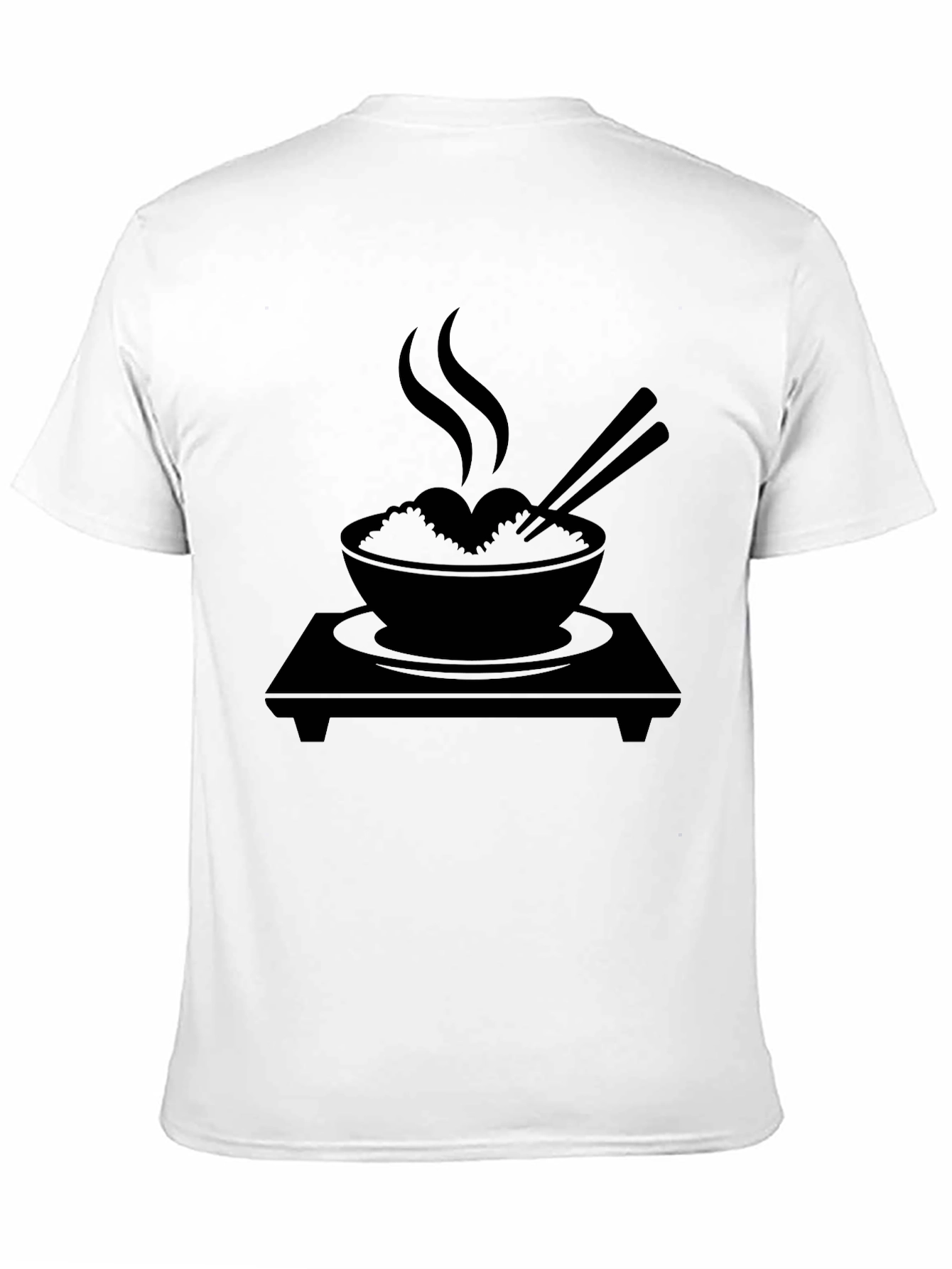 Rice Bowl Graphic Tee - Stylish Comfort