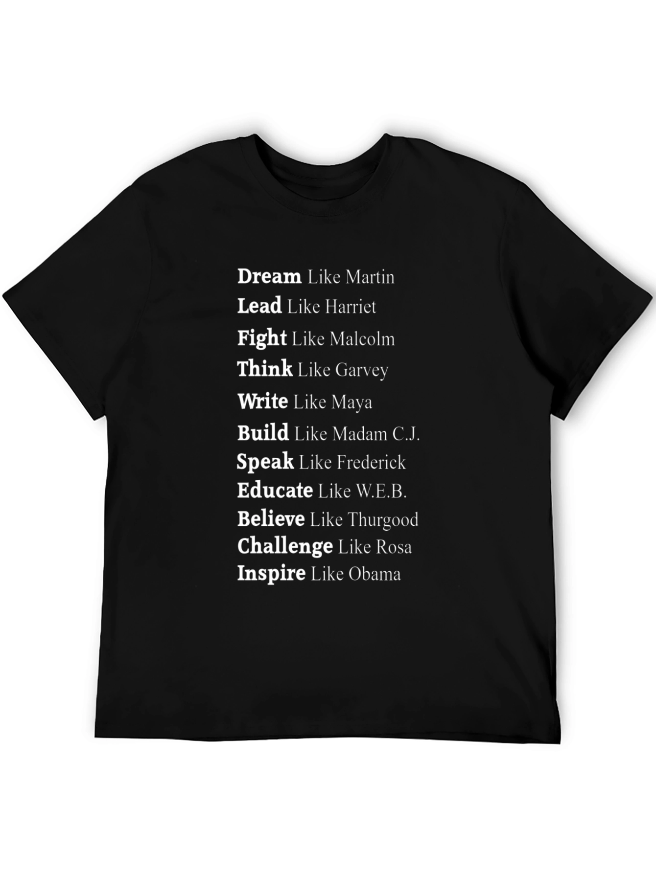 Inspirational Black History T-Shirt