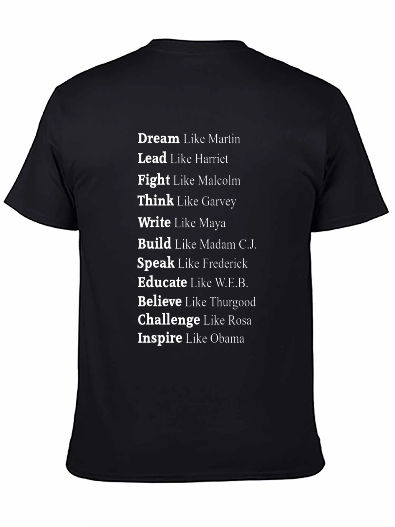 Inspirational Black History T-Shirt