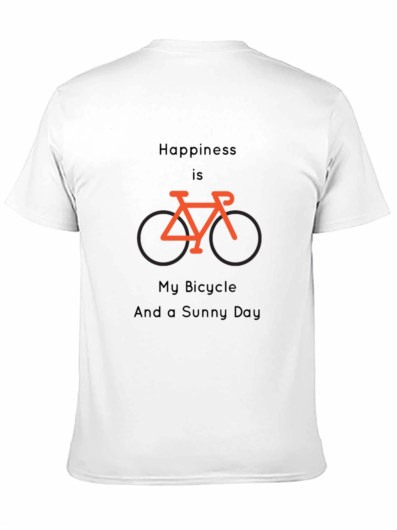 Happiness Bicycle T-Shirt - Sunny Day Ride