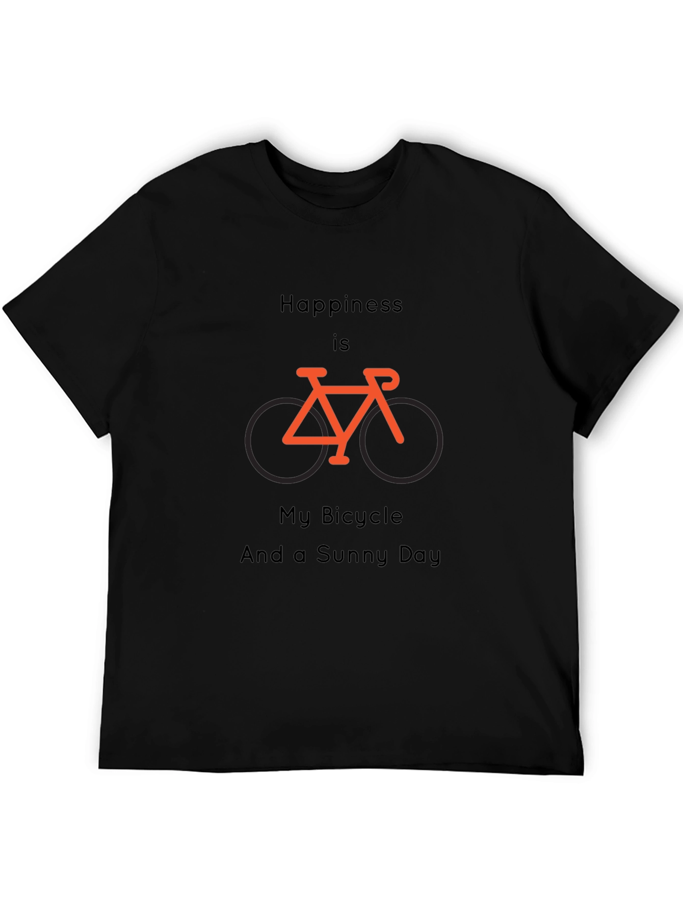 Happiness Bicycle T-Shirt - Sunny Day Ride