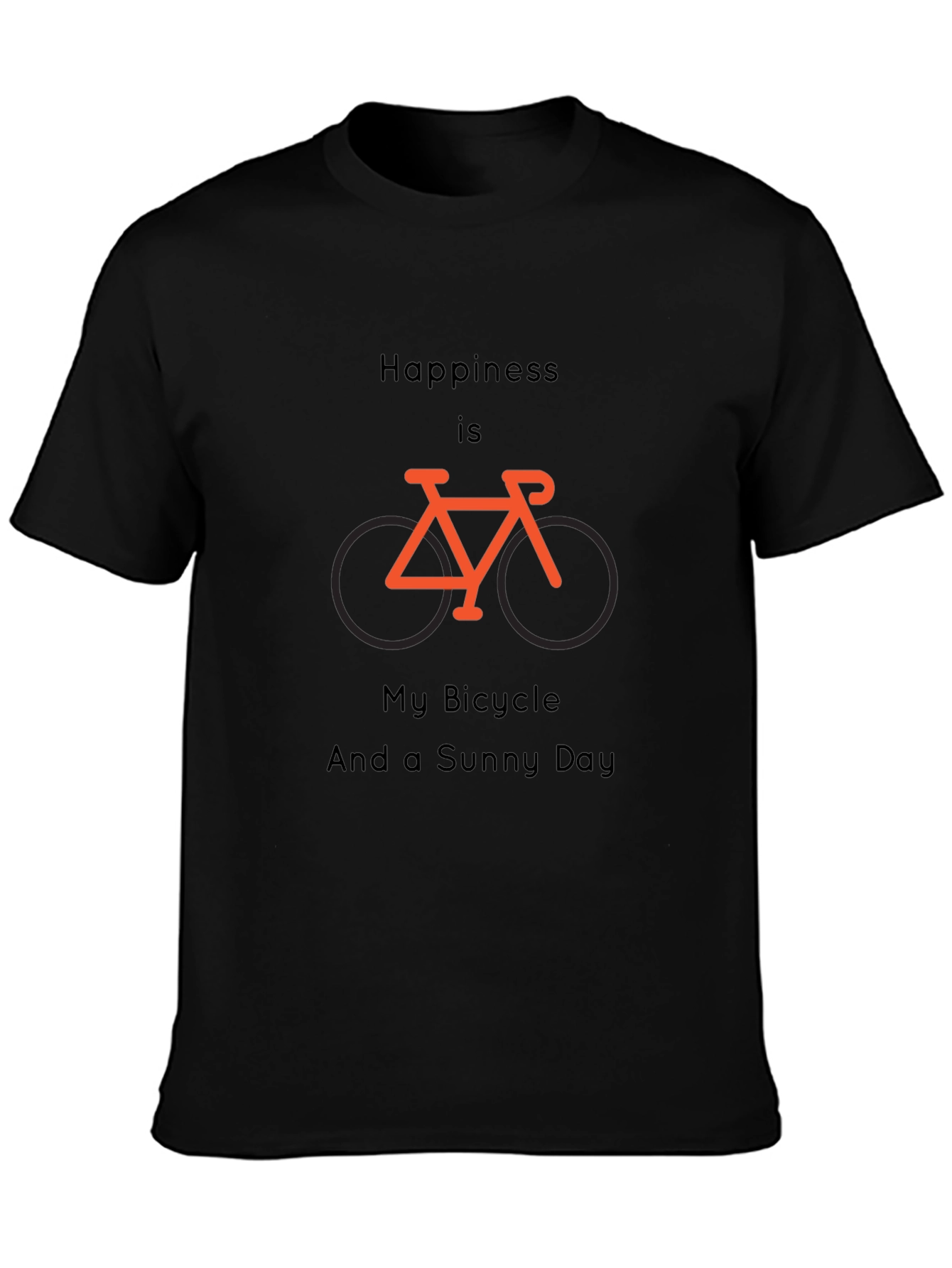 Happiness Bicycle T-Shirt - Sunny Day Ride