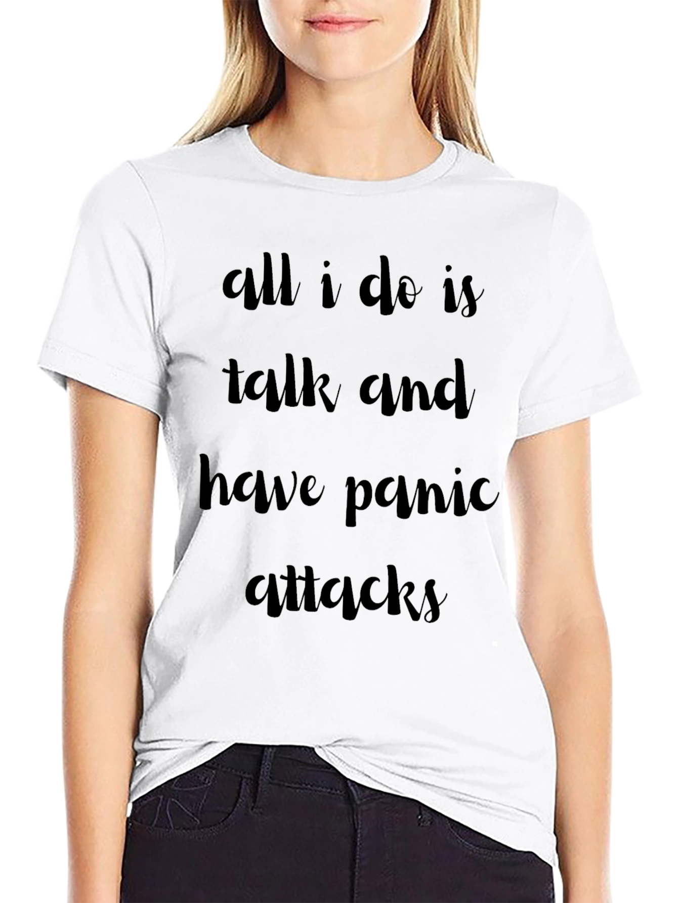 Panic Attack T-Shirt - Humorous Graphic Tee