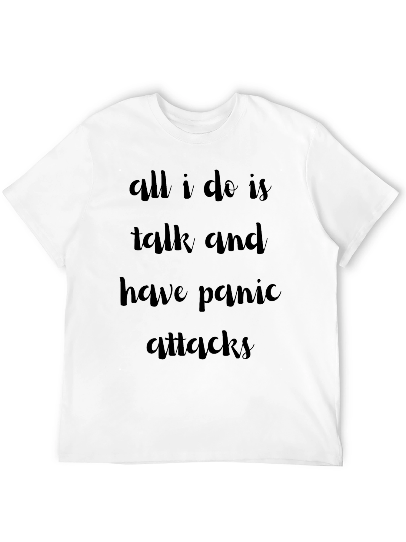 Panic Attack T-Shirt - Humorous Graphic Tee