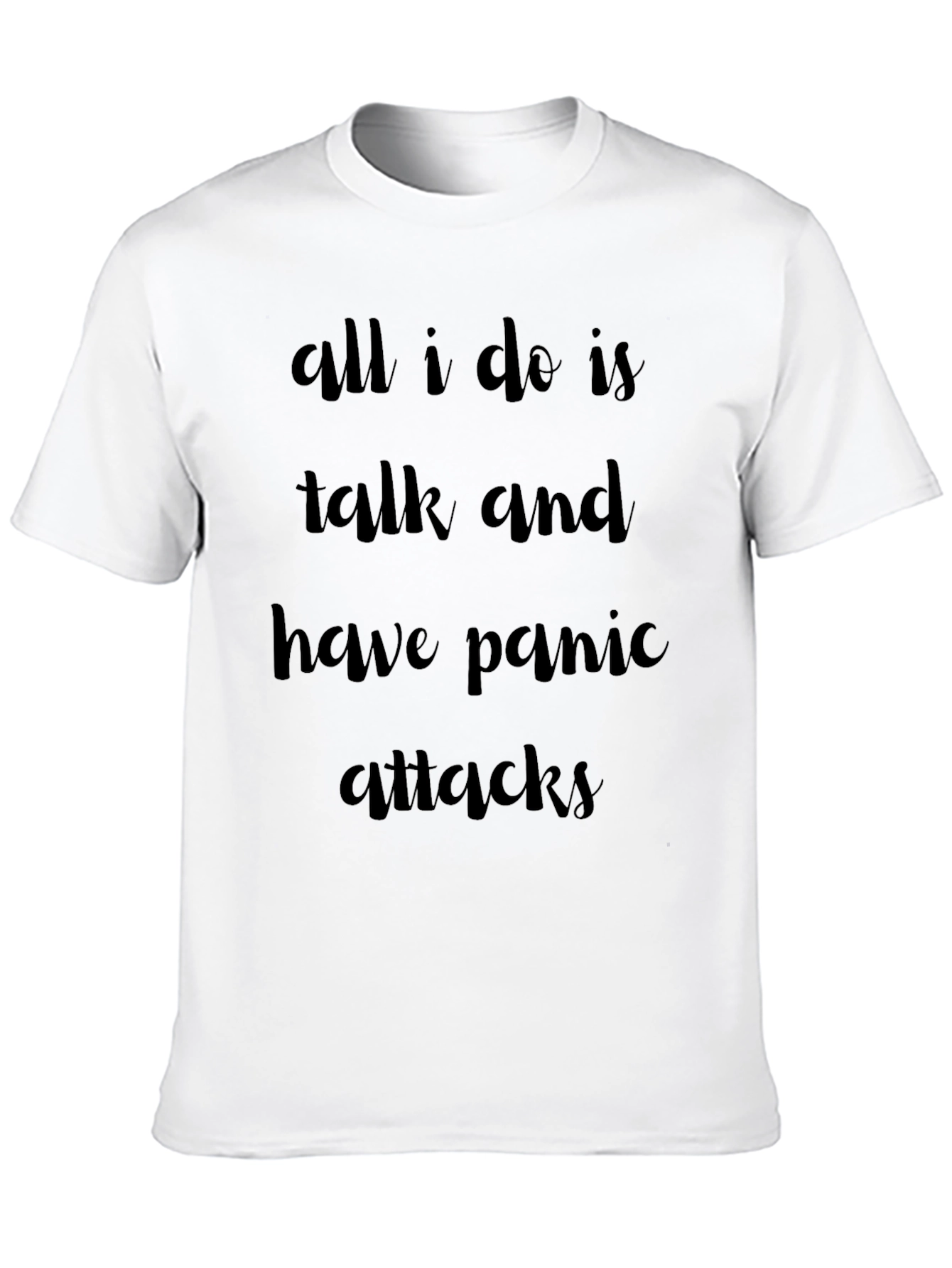 Panic Attack T-Shirt - Humorous Graphic Tee