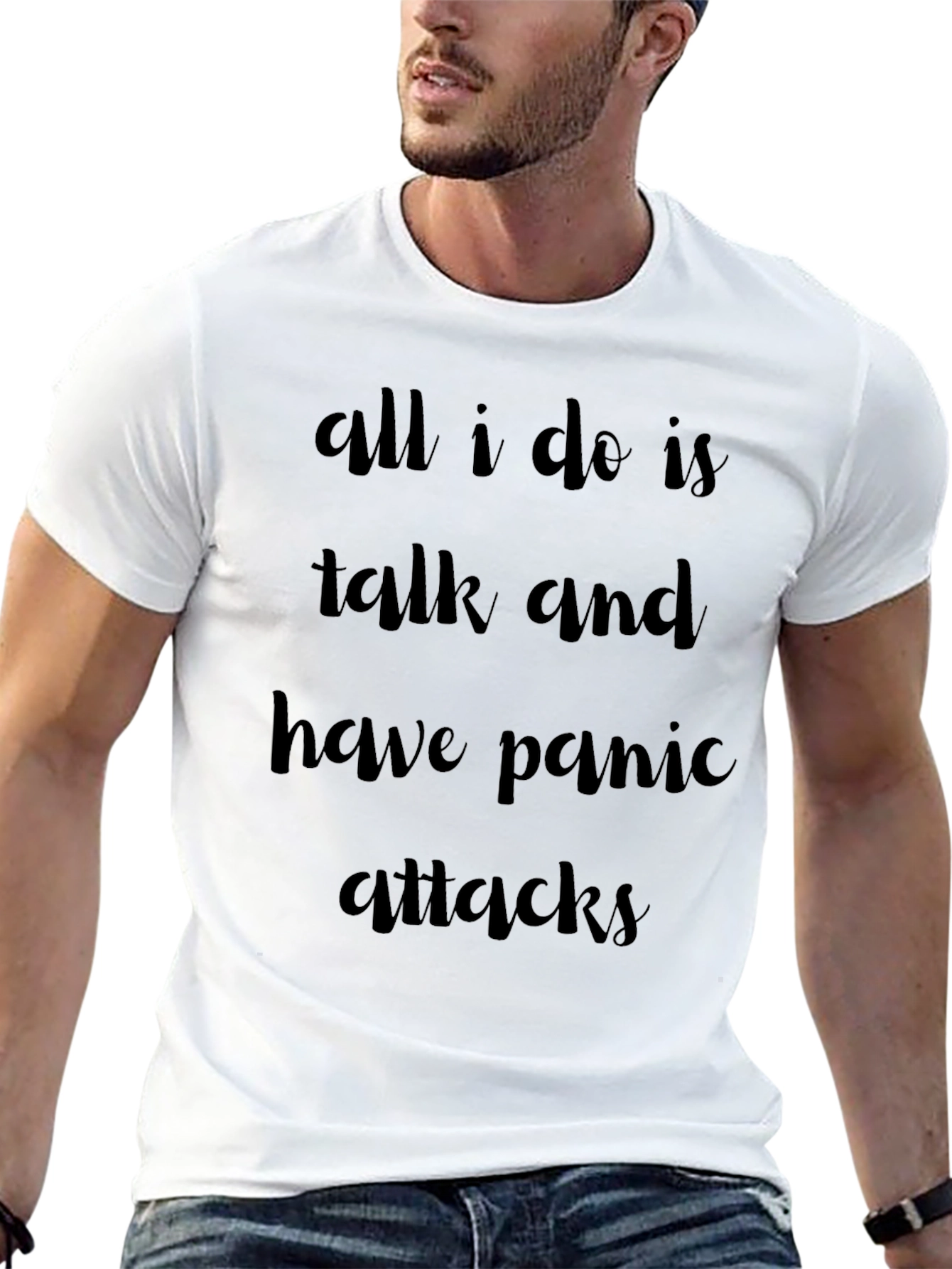 Panic Attack T-Shirt - Humorous Graphic Tee