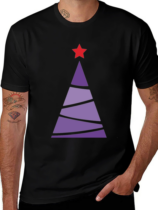 Festive Holiday Tree Graphic Tee