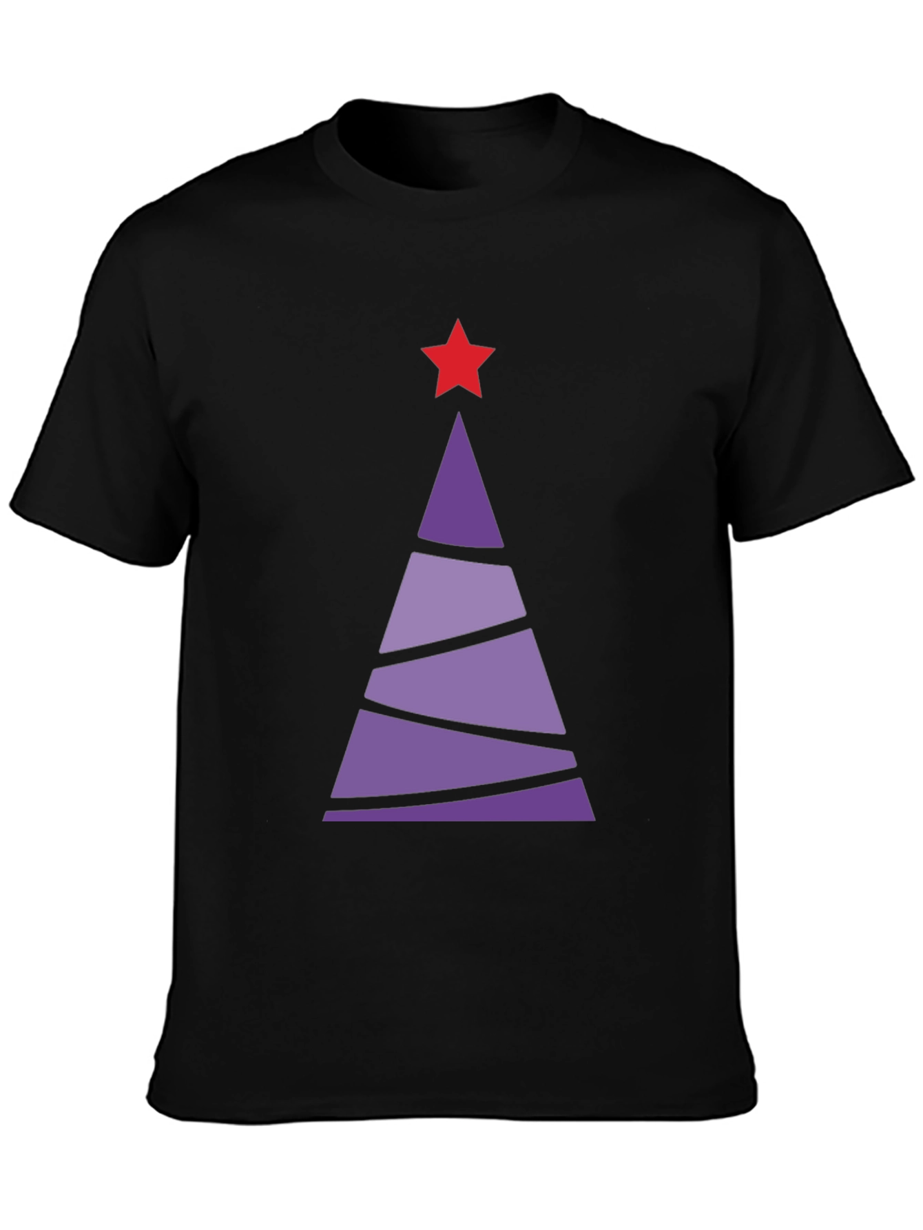 Festive Holiday Tree Graphic Tee