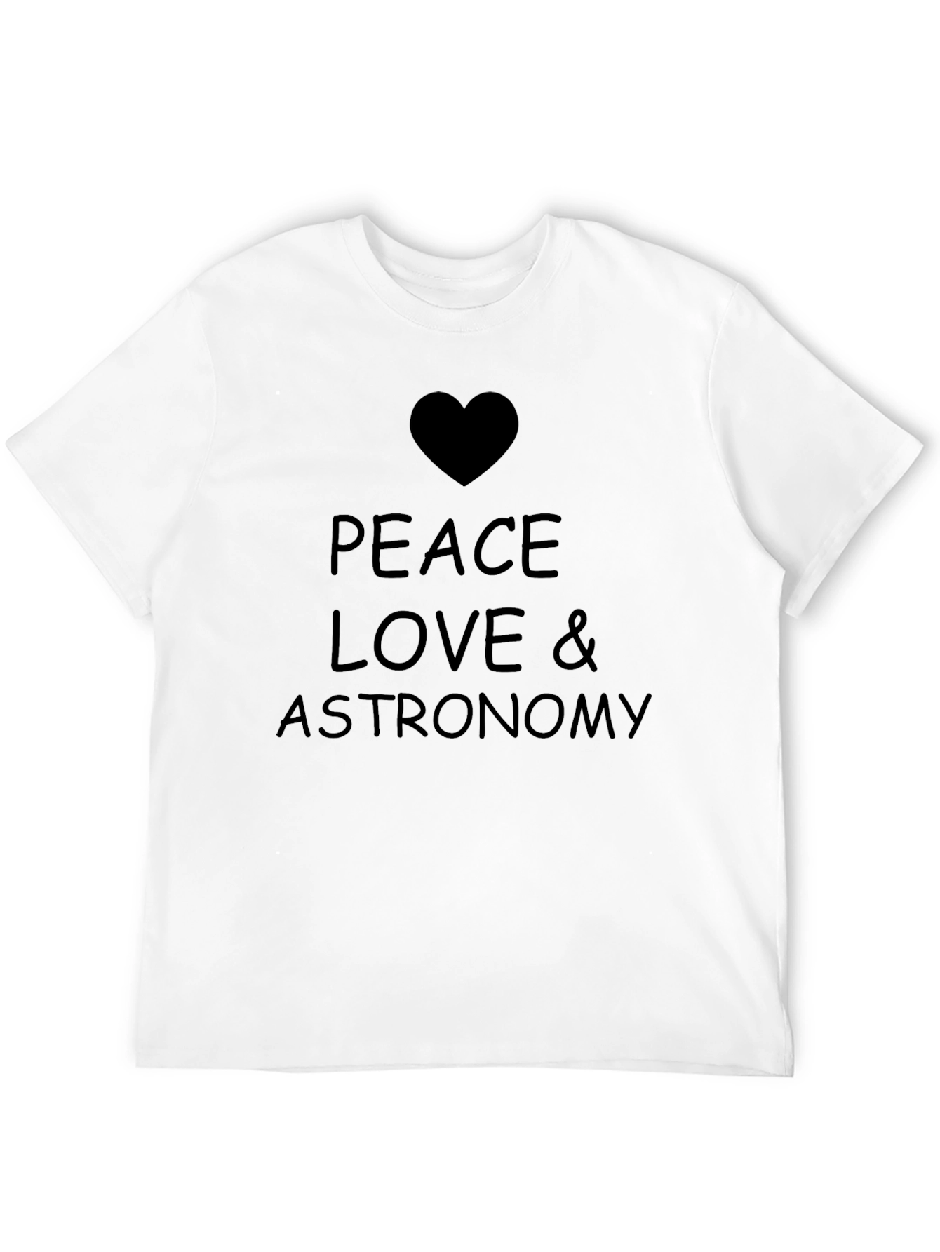 Peace Love & Astronomy T-Shirt