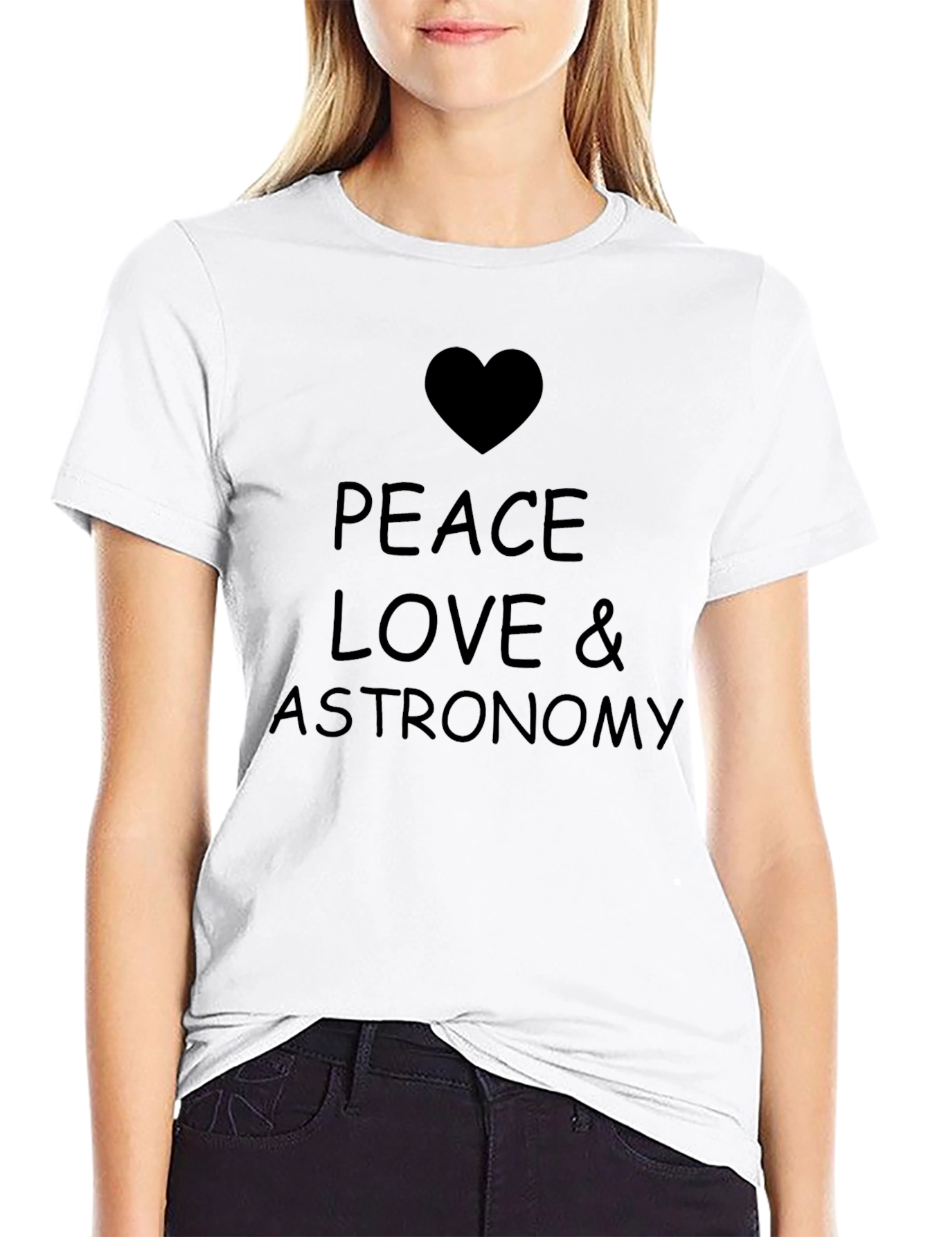 Peace Love & Astronomy T-Shirt