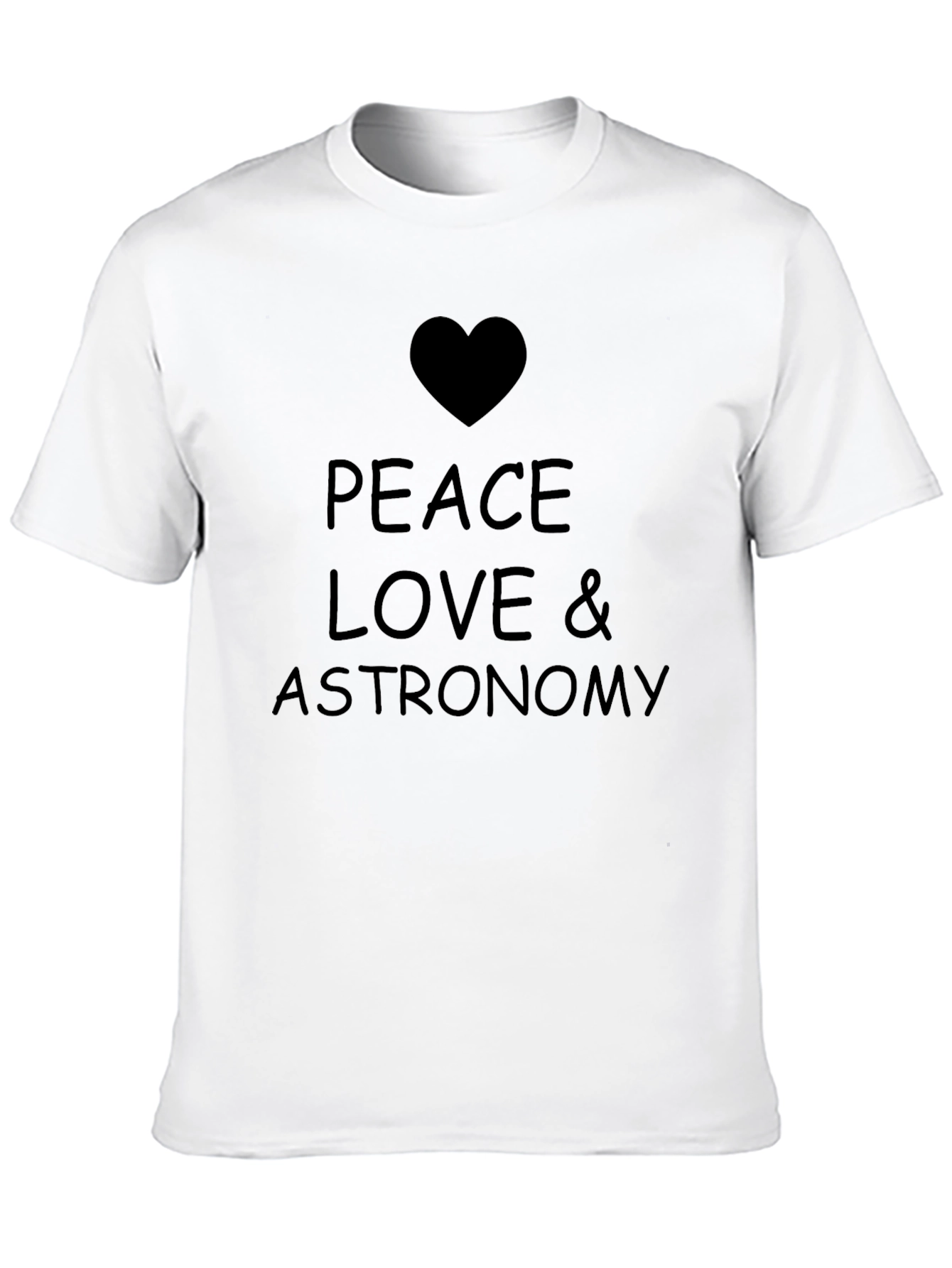 Peace Love & Astronomy T-Shirt