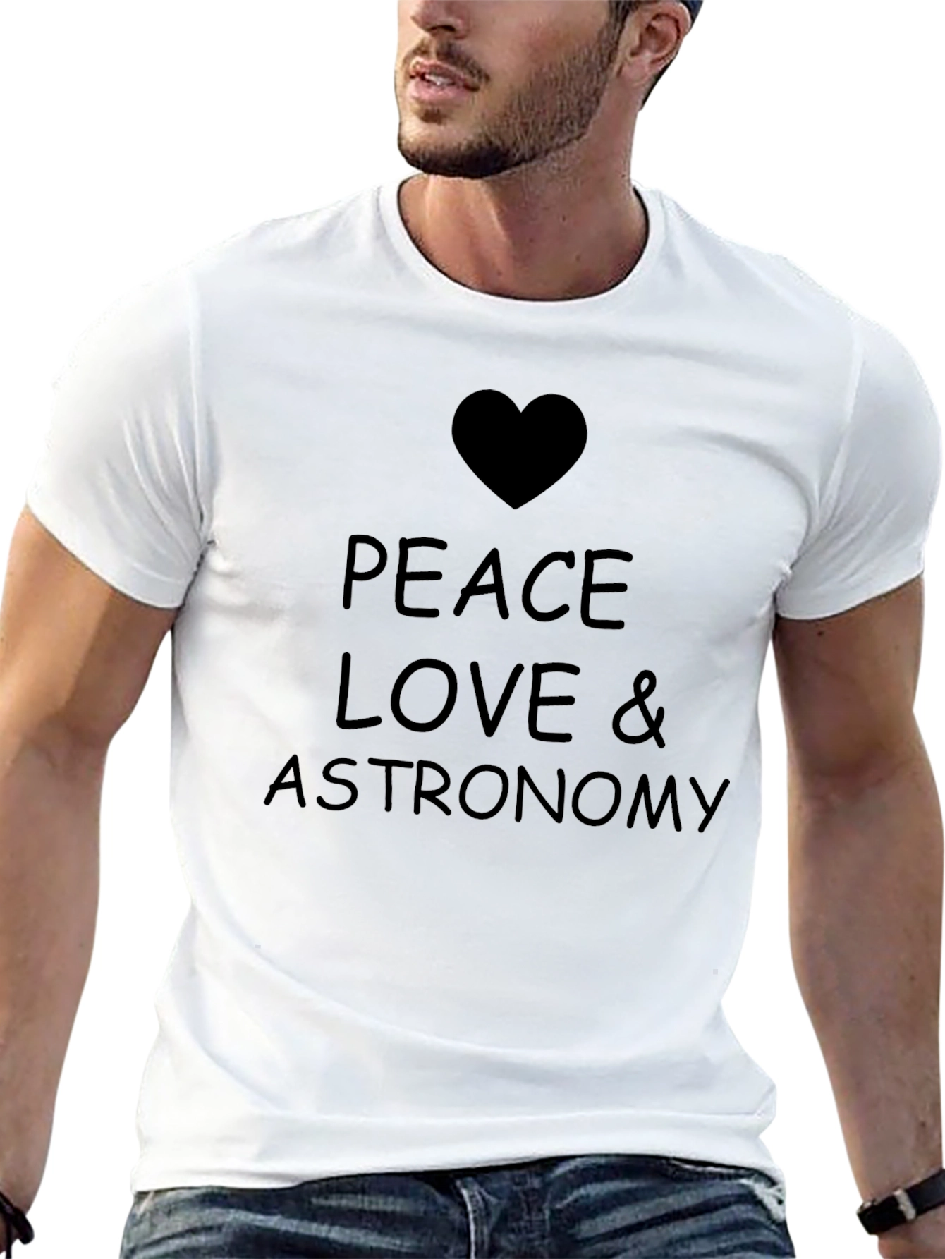 Peace Love & Astronomy T-Shirt