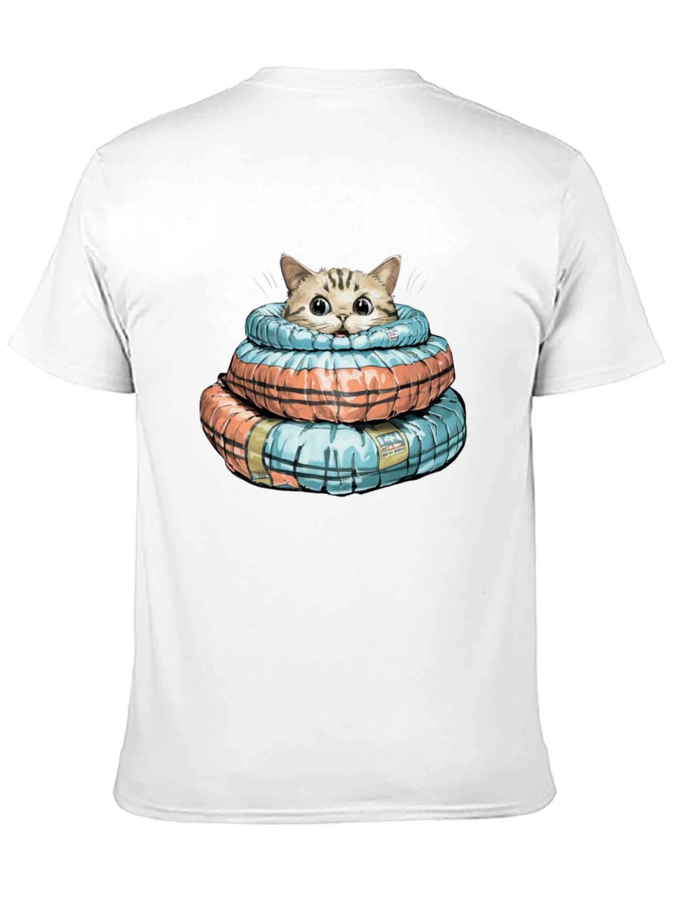 Cat in Life Preserver T-Shirt