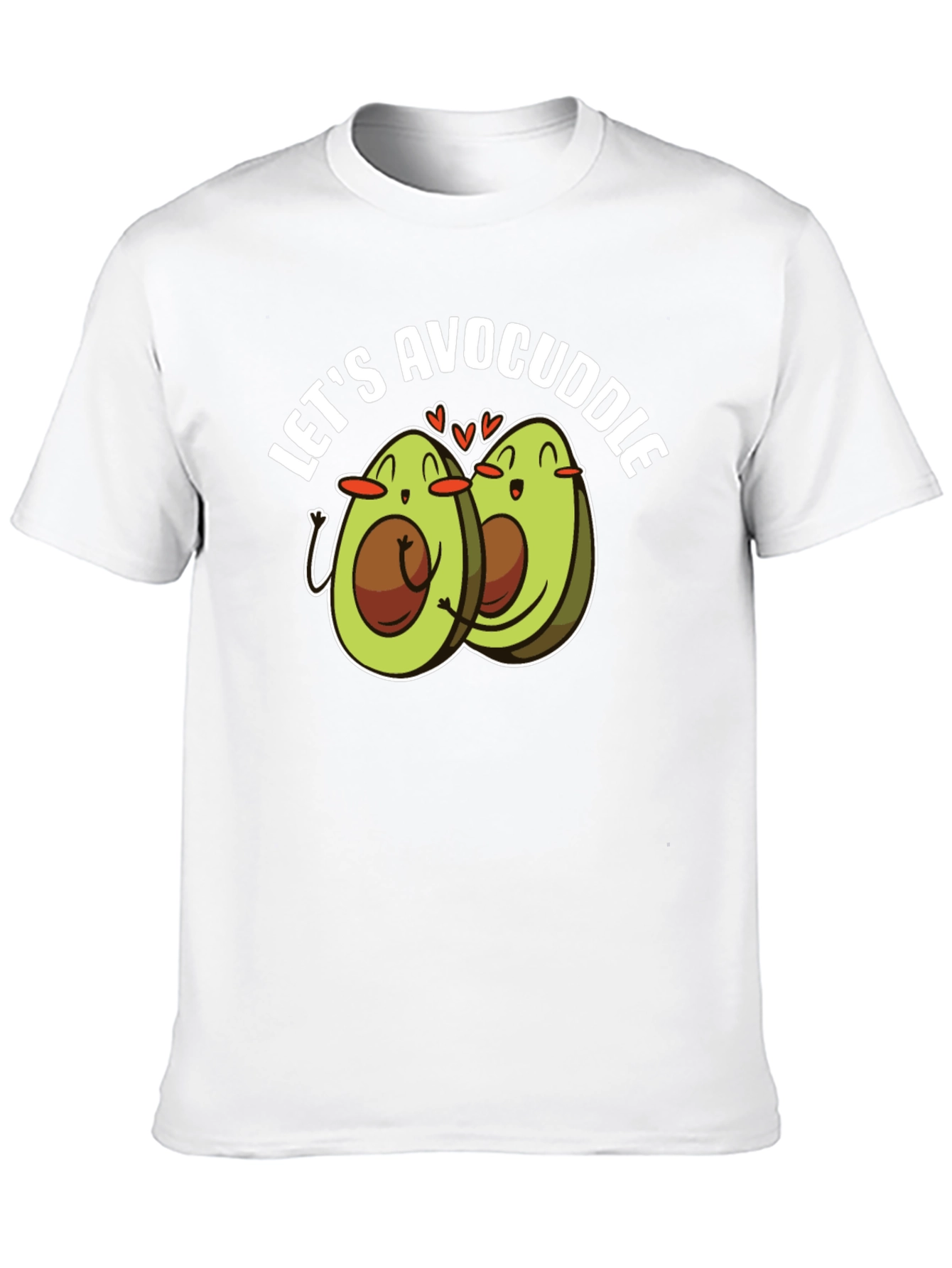 Avocado Cuddle T-Shirt - Cute Foodie Tee